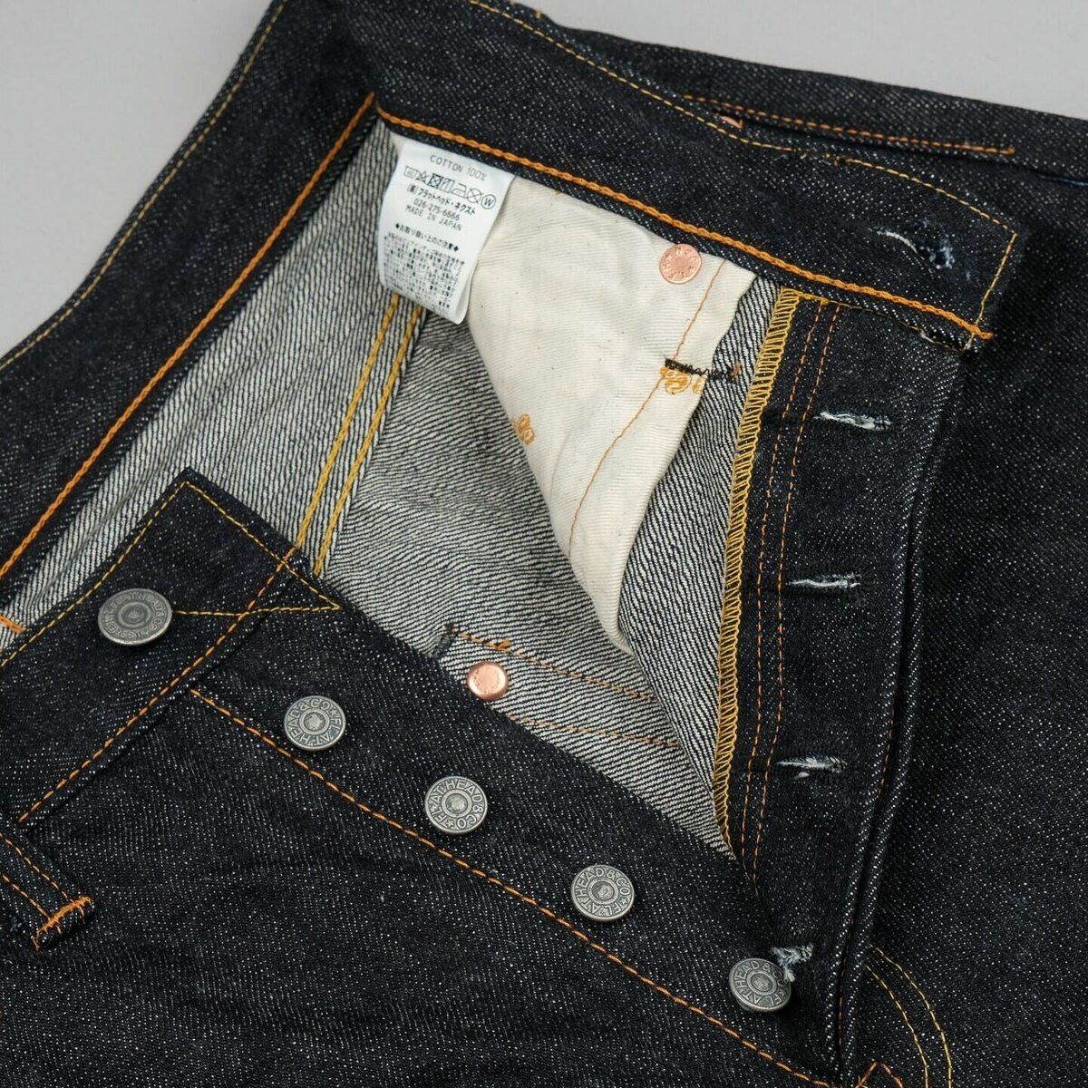 The Flat Head The Flathead 3004 14.5oz Regular Straight Japanese Raw Denim Size US 29 - 4 Thumbnail