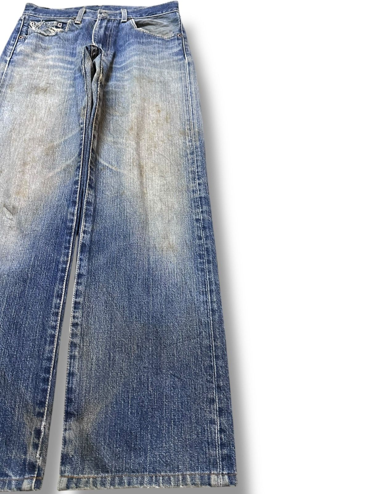 Levi's Vintage Clothing Vintage Levi’s 510 Faded Grunge Whiskers Denim Size US 28 / EU 44 - 4 Thumbnail