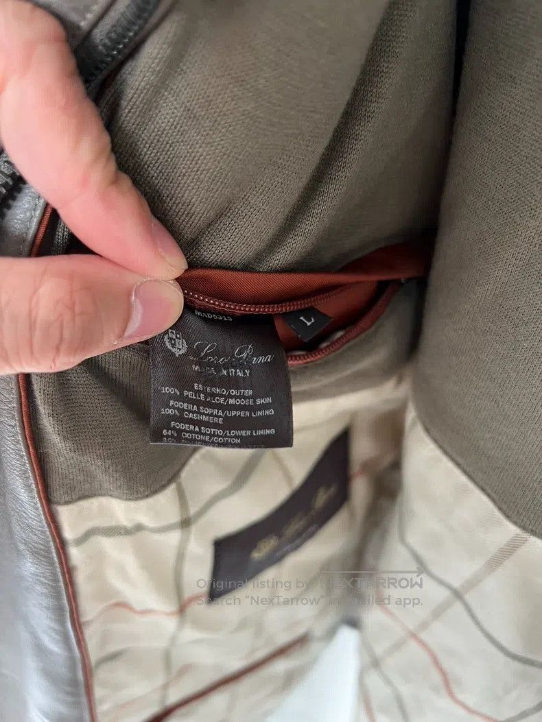 Loro Piana Loro Piana Moose Skin Grey Jacket Size US L / EU 52-54 / 3 - 4 Thumbnail