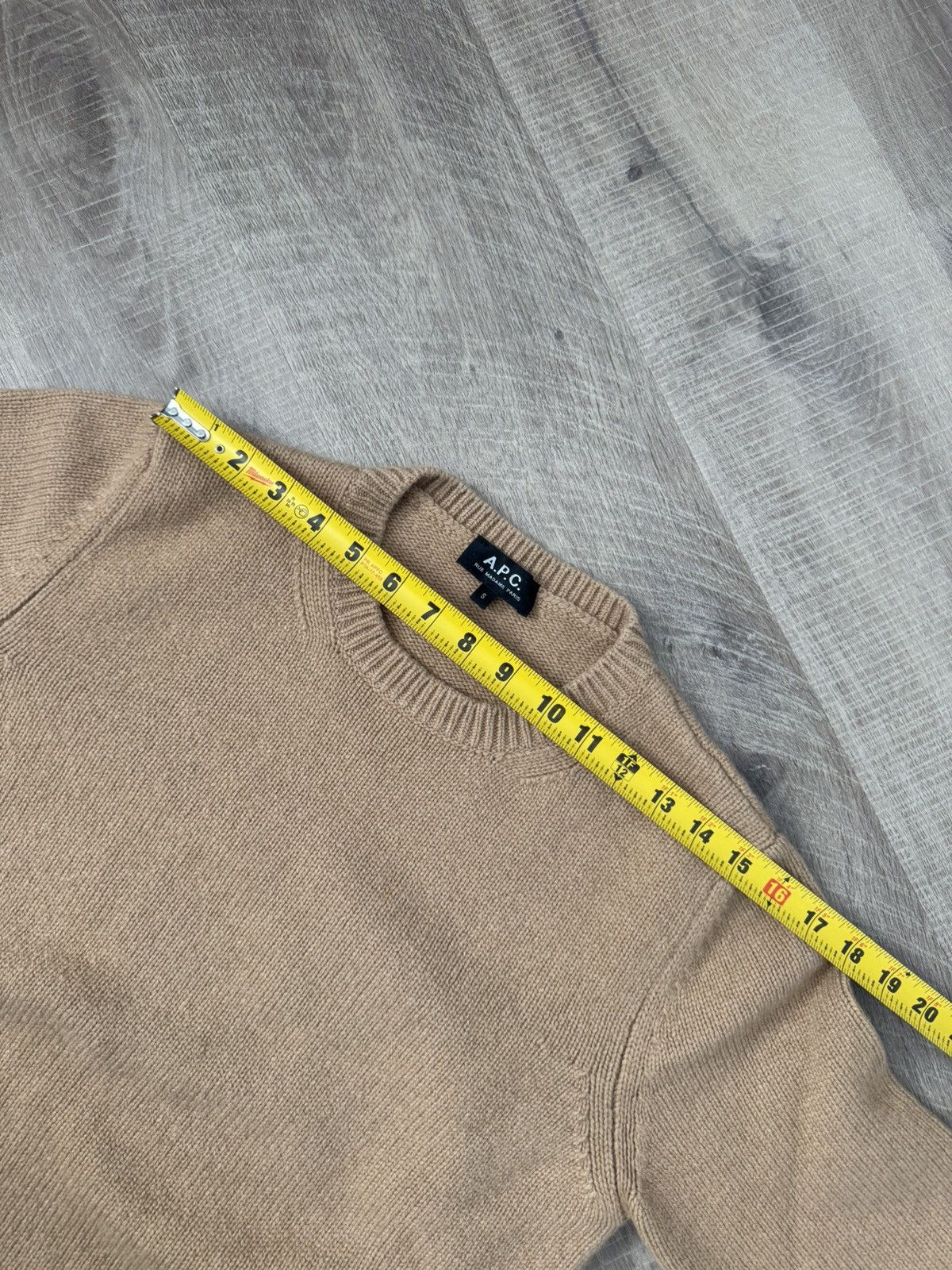 A.P.C. Lambswool Knit Sweatshirt Size US S / EU 44-46 / 1 - 6 Thumbnail