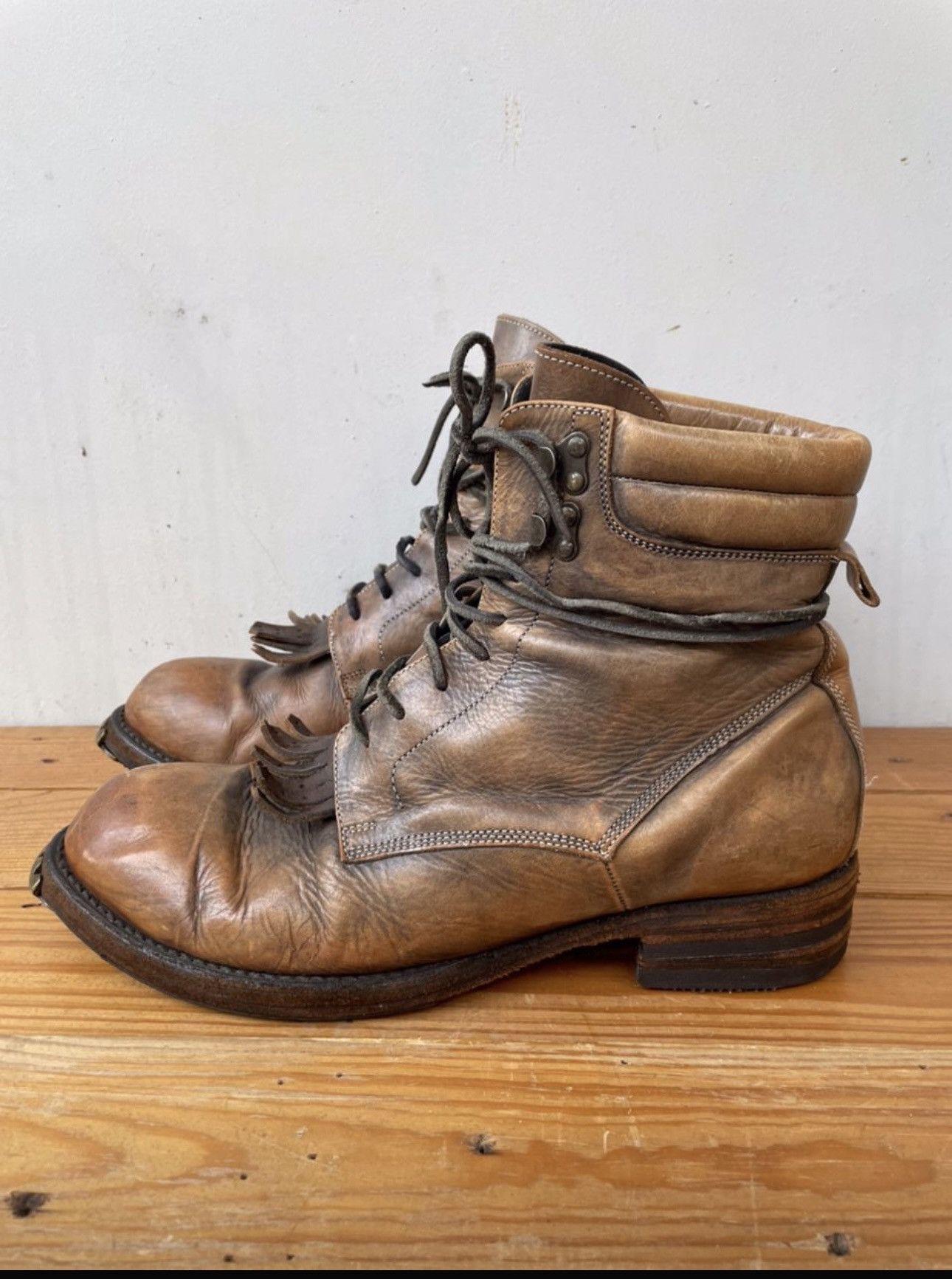 Maison MIHARA YASUHIRO MIHARAYASUHIRO COMBAT BOOTS SIZE 27 / 9 USD Size US 9 / EU 42 - 5 Thumbnail