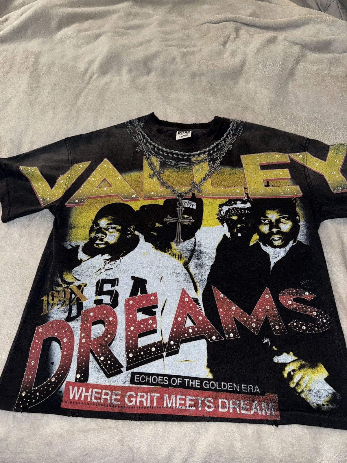 Vale Vale Wu Tang Tee size Large Size US L / EU 52-54 / 3 - 10 Thumbnail