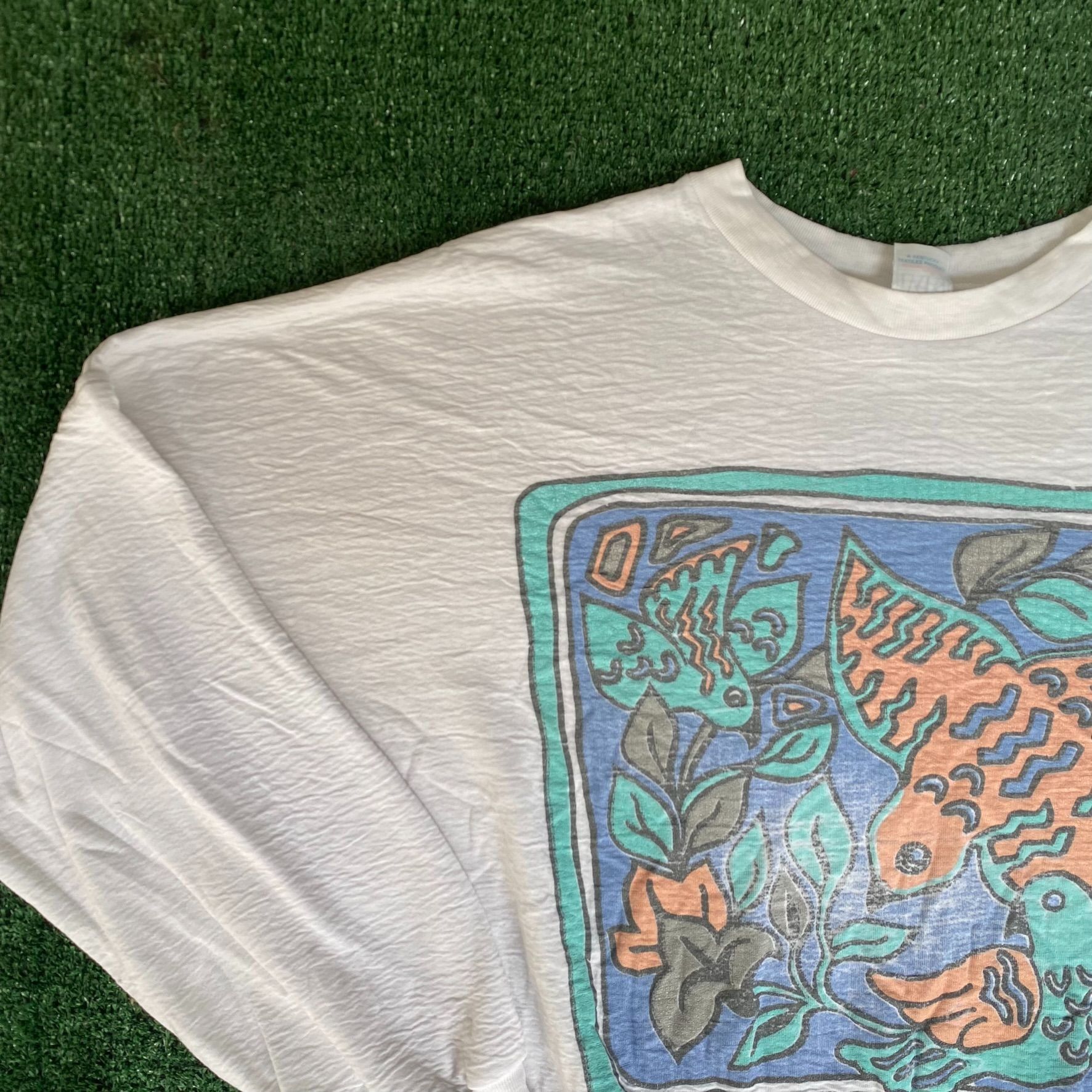 Vintage Vintage 80s Birds Nature Sweatshirt Animals Art Crewneck Size US XL / EU 56 / 4 - 2 Thumbnail