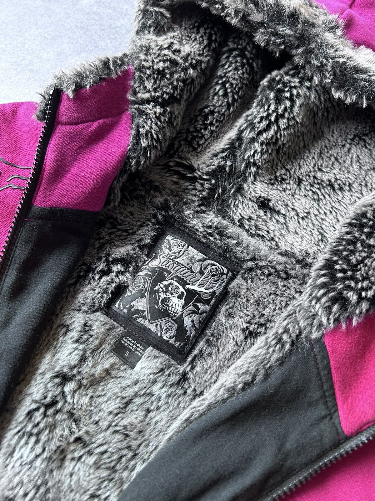 Fox Racing Vintage Fox Racing Fur zip- hoodies If Six Was Nine y2k Size M / US 6-8 / IT 42-44 - 5 Thumbnail