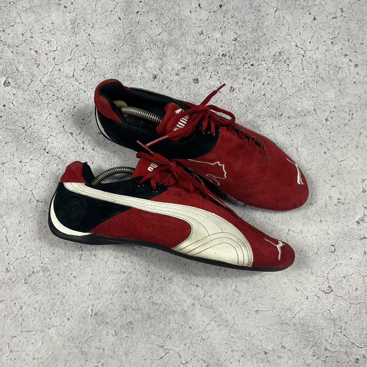 レザースニーカーPUMA 301557 Future Cat Big 古着 レザー