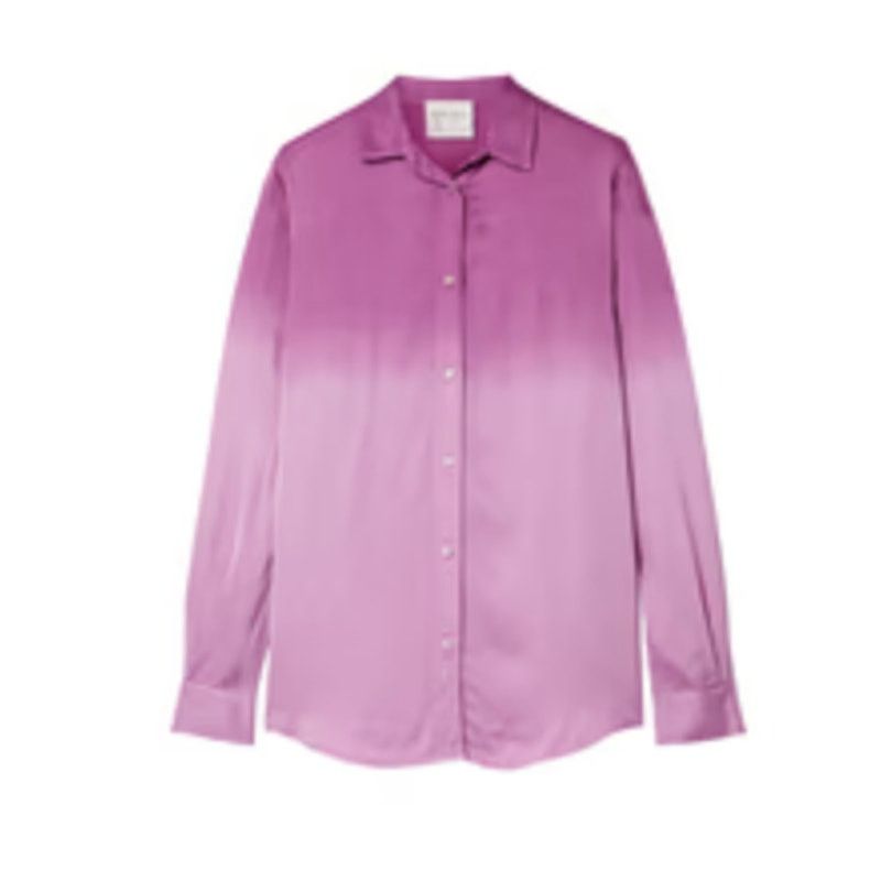 forte_forte Forte forte Woman Degrade Satin Shirt S Size S / US 4 / IT 40 - 1 Thumbnail