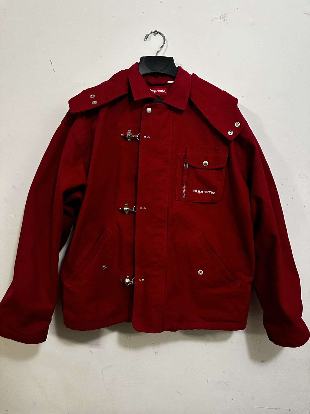Supreme Supreme Canvas Clip Jacket Size US XL / EU 56 / 4 - 1 Thumbnail