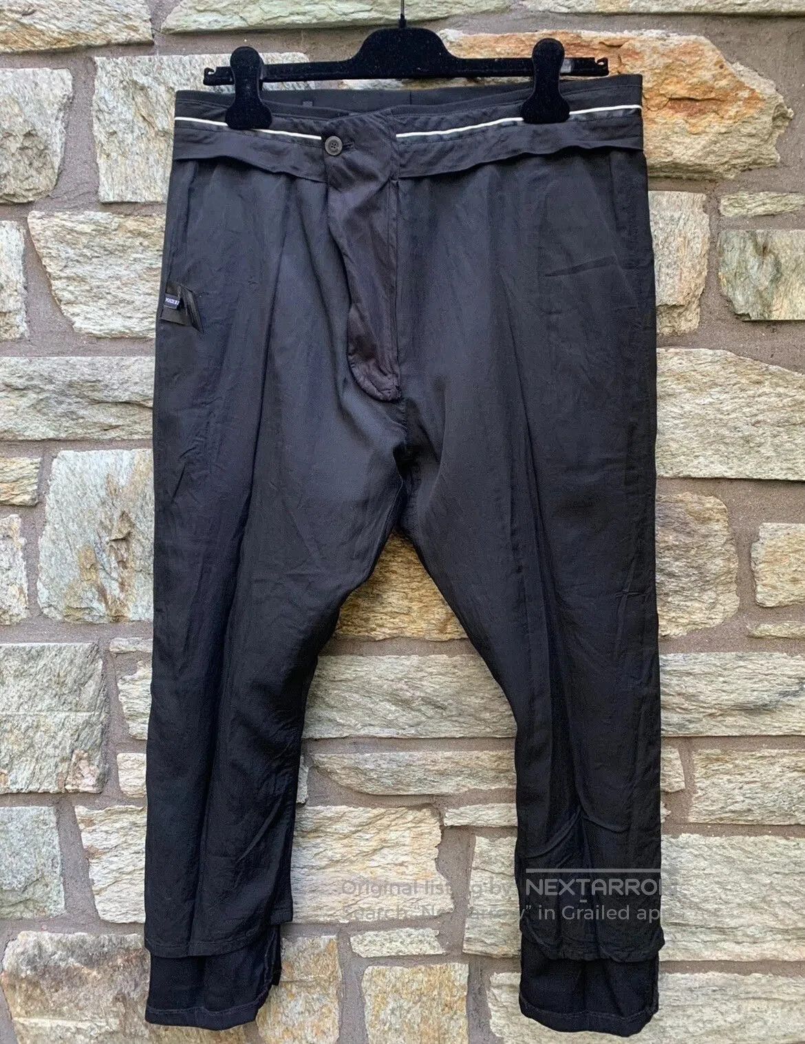 Haider Ackermann Haider Ackermann 14FW Curved Wool Trousers. Size US 32 / EU 48 - 6 Thumbnail