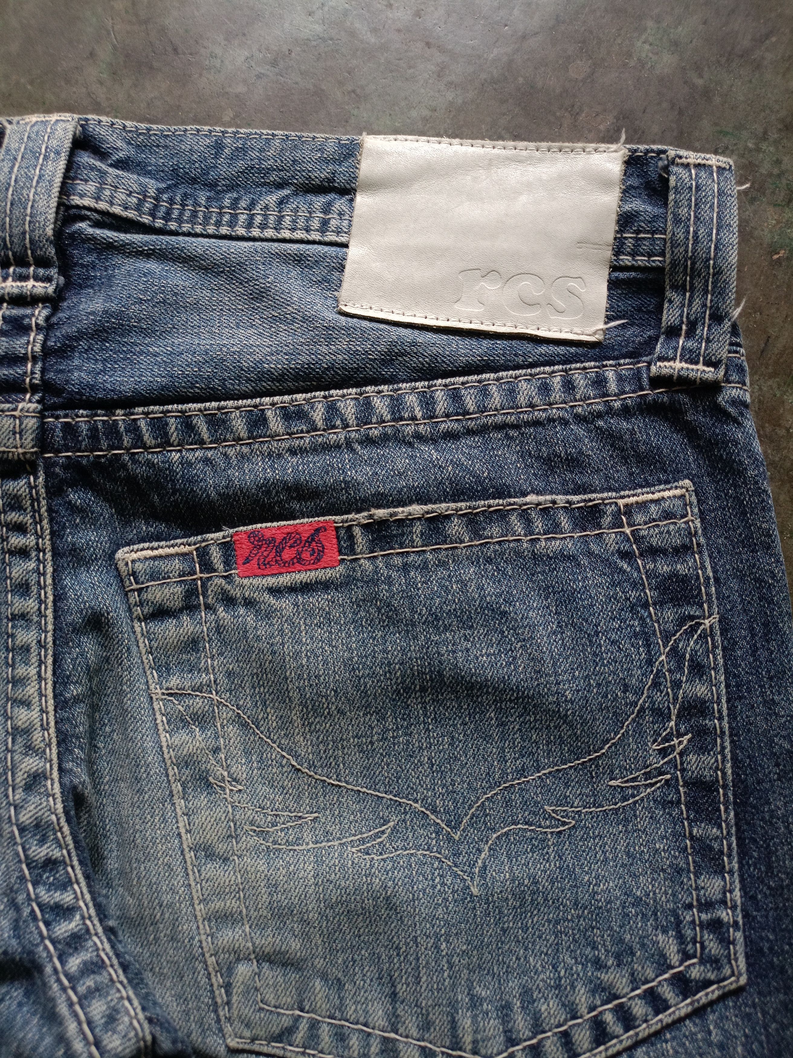 If Six Was Nine × Japanese Brand × Tornado Mart Rodeo Crown Flared Denim pants Size US 32 / EU 48 - 7 Thumbnail