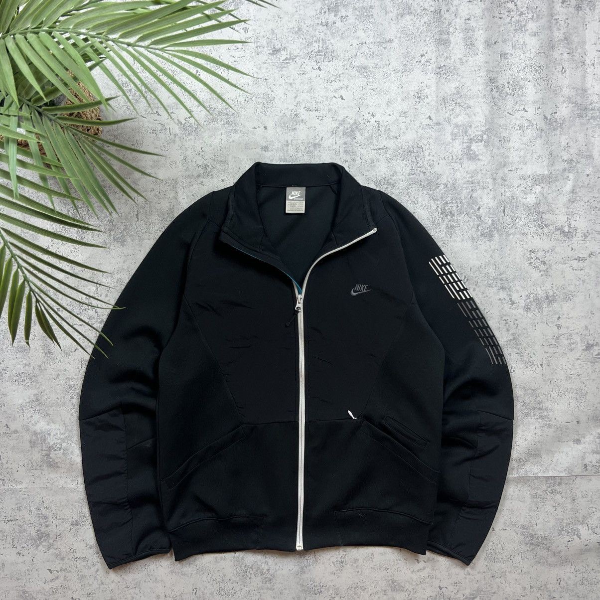Nike 00s NIKE AIR VINTAGE DRILL RETRO WINDBREAKER JACKET Size US S / EU 44-46 / 1 - 2 Thumbnail