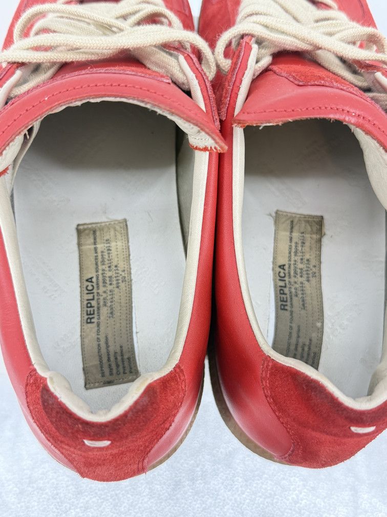 Maison Margiela GAT Low Red Size US 12 / EU 45 - 6 Thumbnail
