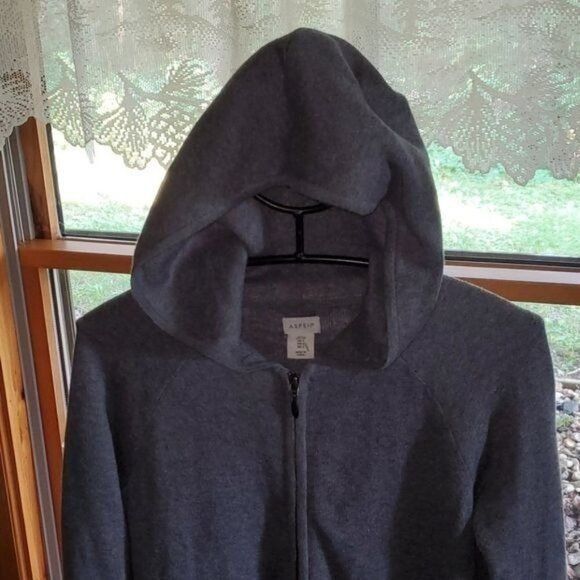 Designer Aspen Zippered Hooded Long Sleeve Bottom Designed Long Hoode Size S / US 4 / IT 40 - 5 Thumbnail