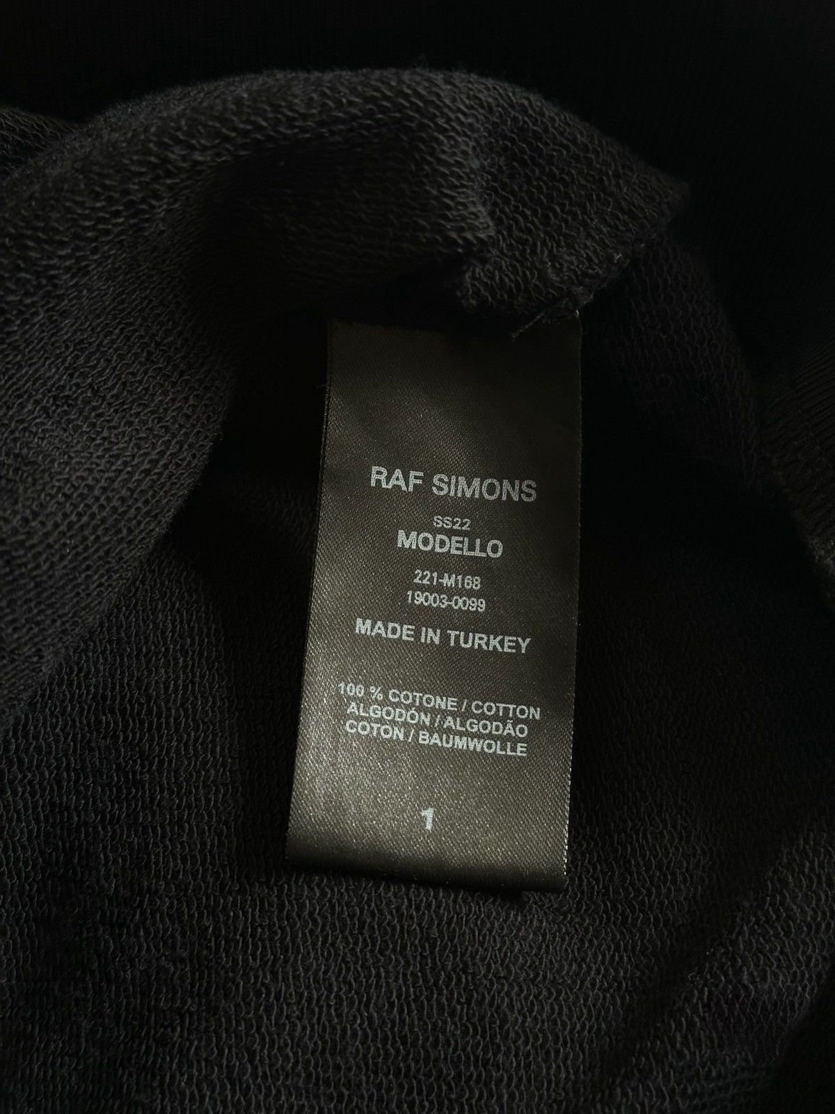 Raf Simons Raf Simons ss22 Grimcrawler University Sweatshirt size 1 Size US M / EU 48-50 / 2 - 3 Thumbnail