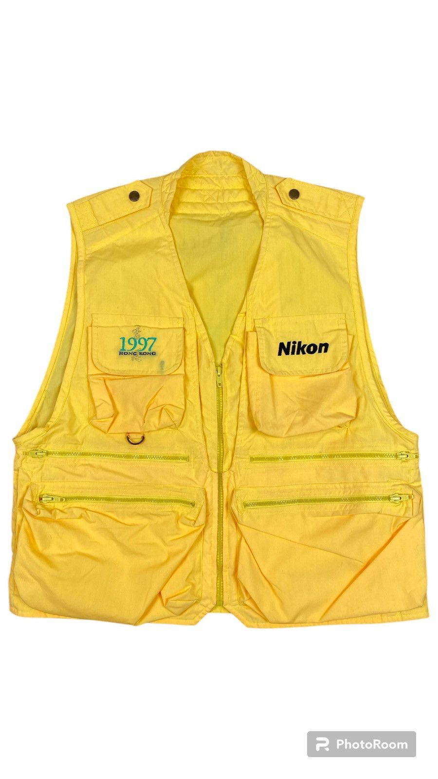 Japanese Brand × Nikon × Vintage Vintage 1997 Nikon Vest Size US L / EU 52-54 / 3 - 1 Thumbnail