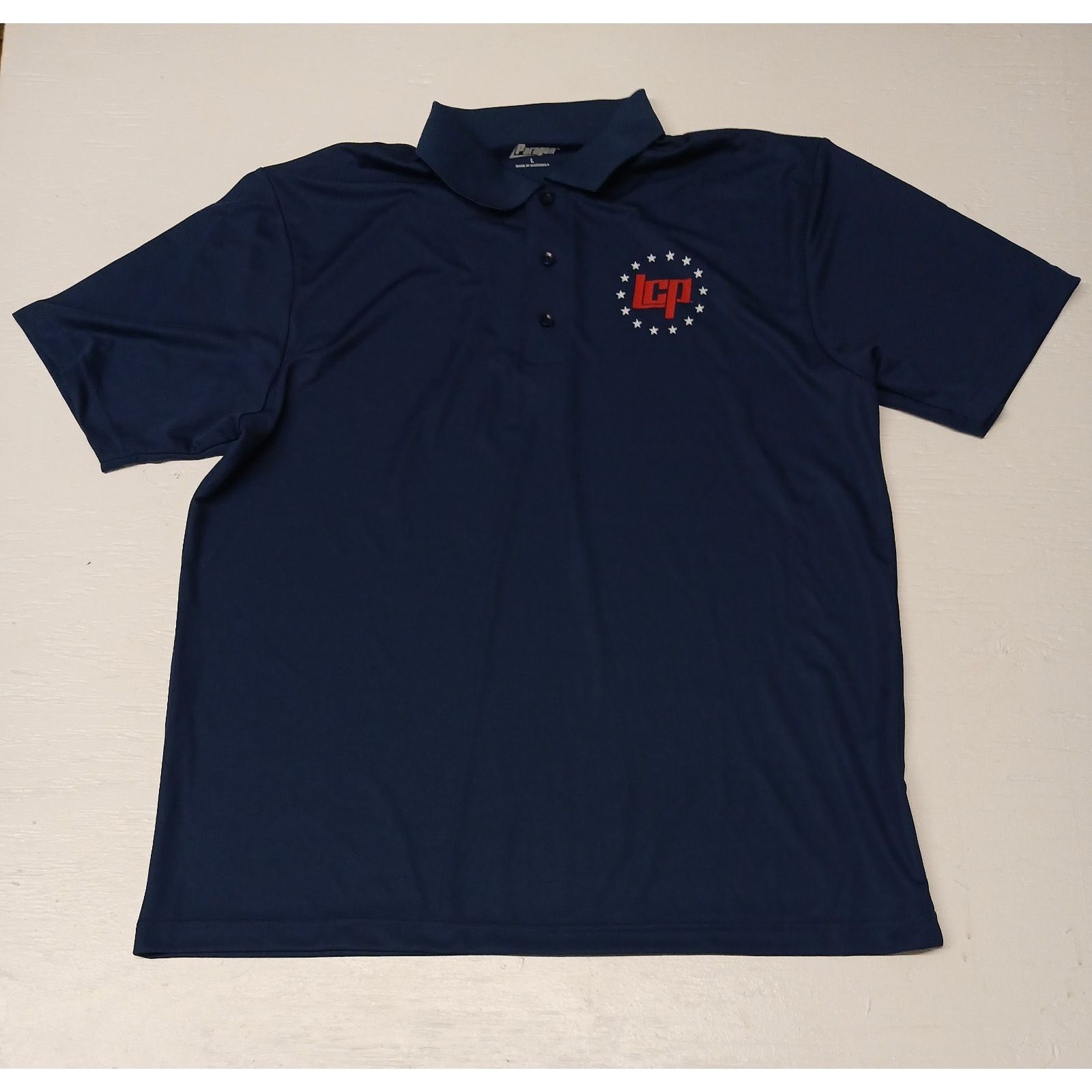 Other Paragon Navy Blue Large Dri-Fit Dress Collar Button Shirt Size US L / EU 52-54 / 3 - 1 Thumbnail
