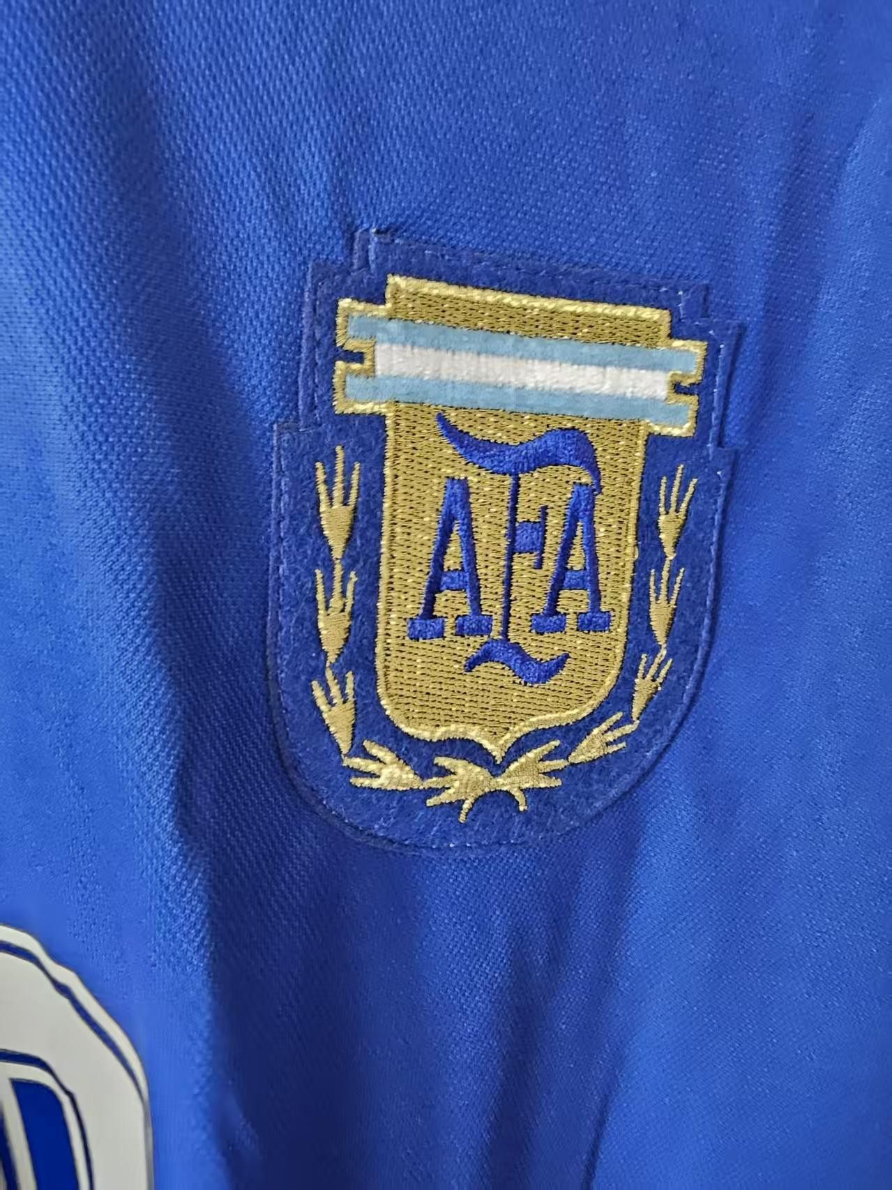 Other VIntage Argentina #10 Maradona Jersey Away Size US XL / EU 56 / 4 - 4 Thumbnail