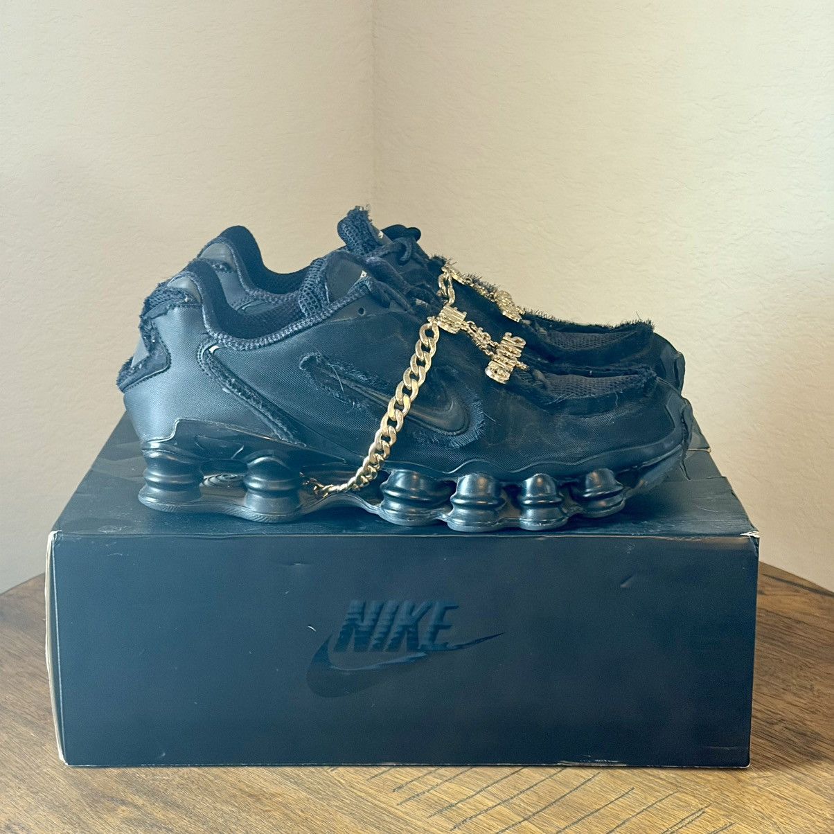 Comme des Garcons Homme Plus × Nike Comme des Garcons Nike Shox- Black Size US 10.5 / EU 43-44 - 2 Thumbnail