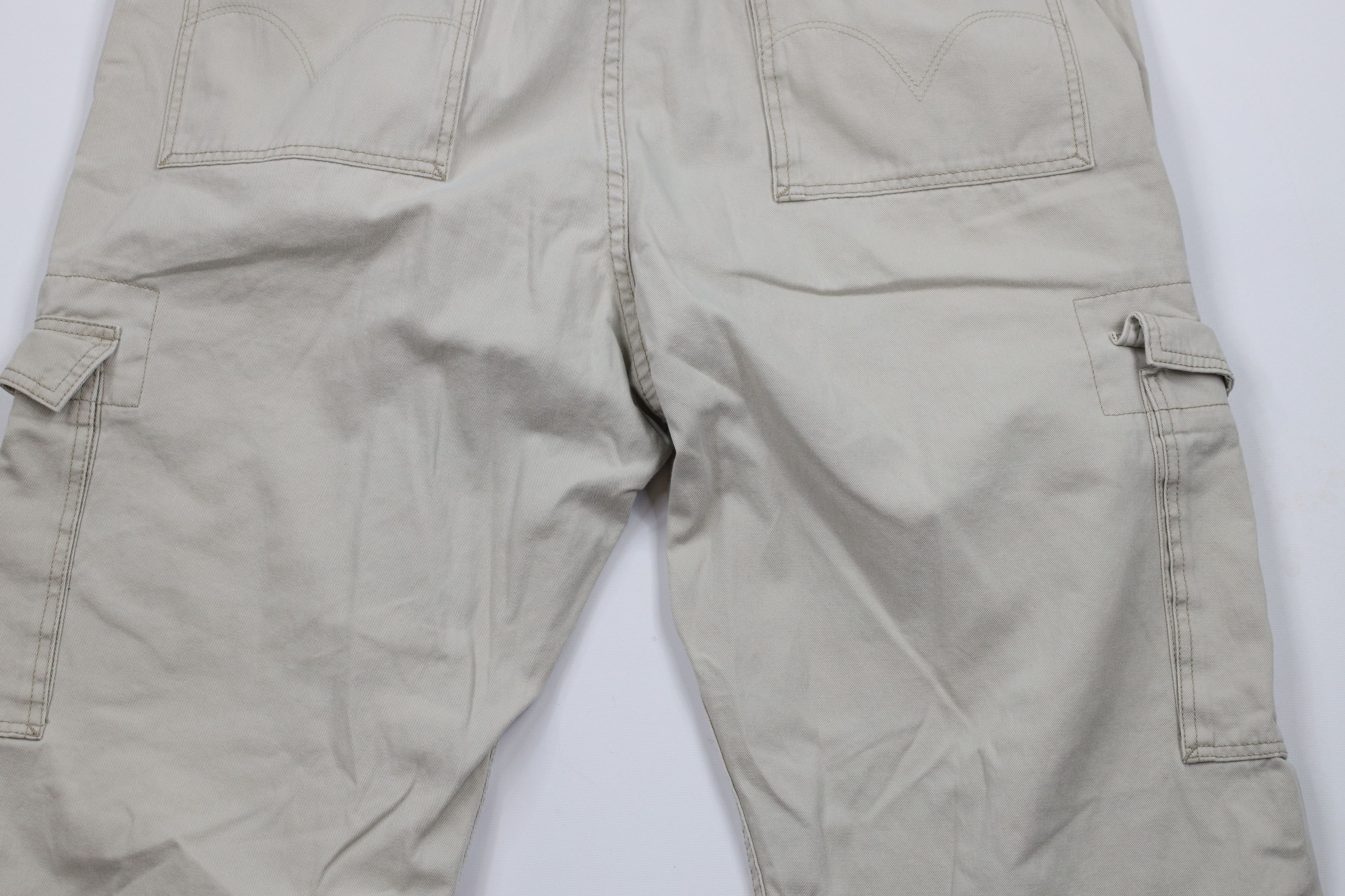 Levi's × Vintage Vintage Y2K 2005 Levis Loose Straight Wide Leg Cargo Pants Size US 42 / EU 58 - 10 Thumbnail