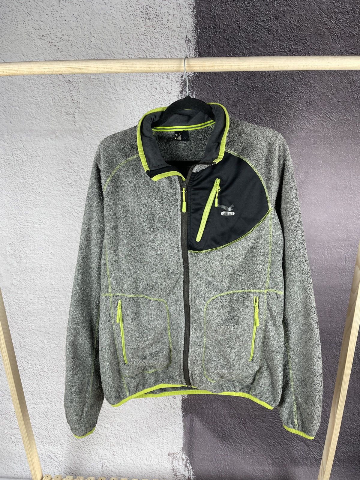 Vintage Salewa vintage Loft M jacket deep pile fleece Size US L / EU 52-54 / 3 - 1 Thumbnail