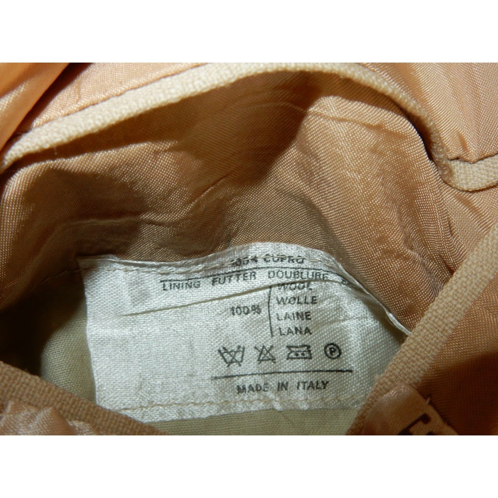 Brioni VINTAGE Brioni Blazer Jacket Men Regular Size 54 Light Beige Wool Size 54R - 6 Thumbnail