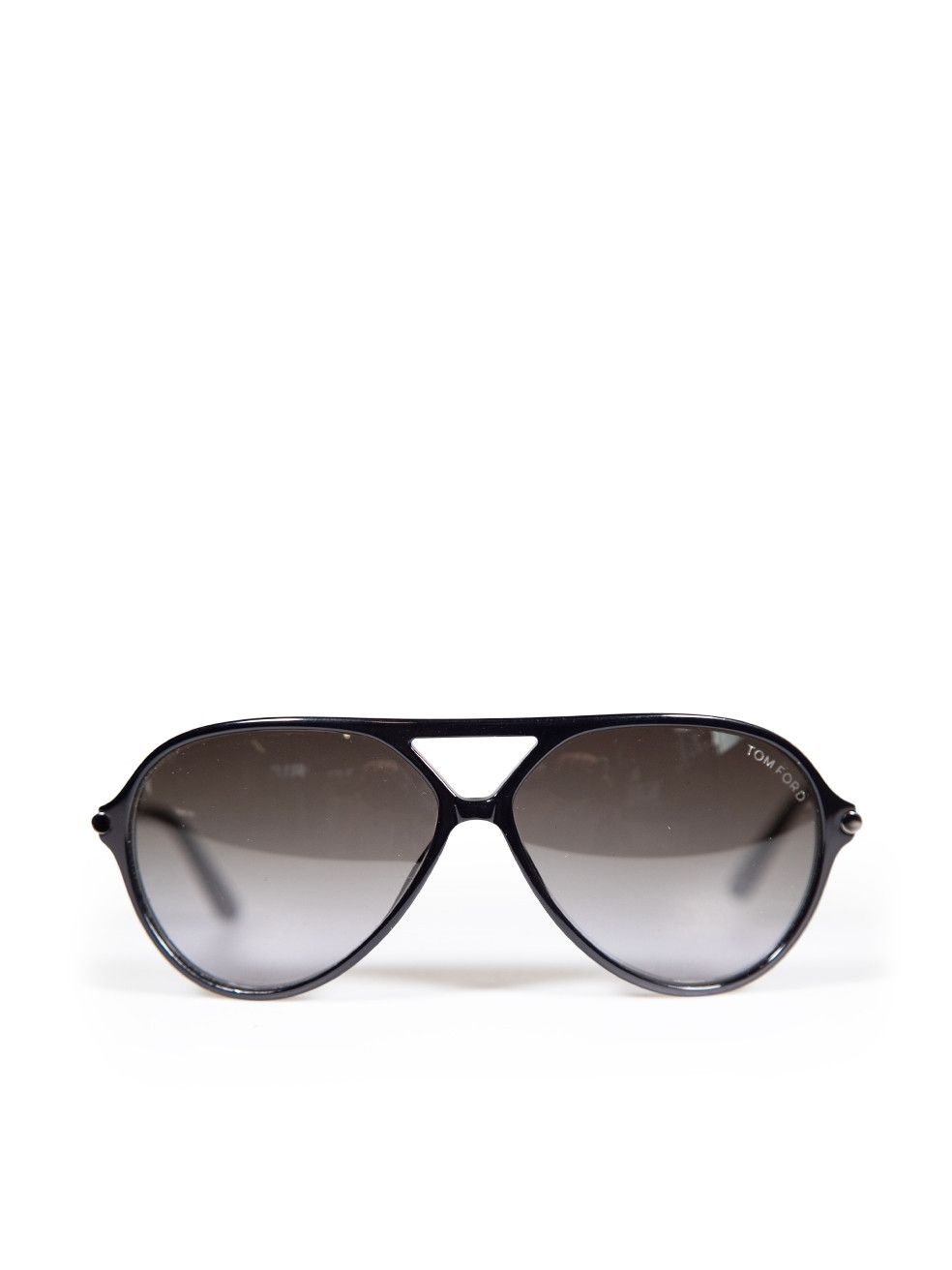 Shiny Black Leopold Sunglasses