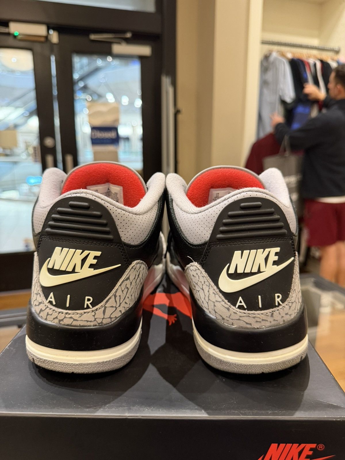 Jordan Brand Jordan 3 Retro OG ‘Black Cement’ (2024) Size US 10 / EU 43 - 6 Thumbnail