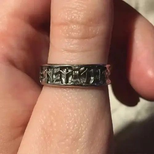 Other Odin Norse Viking Amulet Adjustable Ring Size ONE SIZE - 2 Thumbnail
