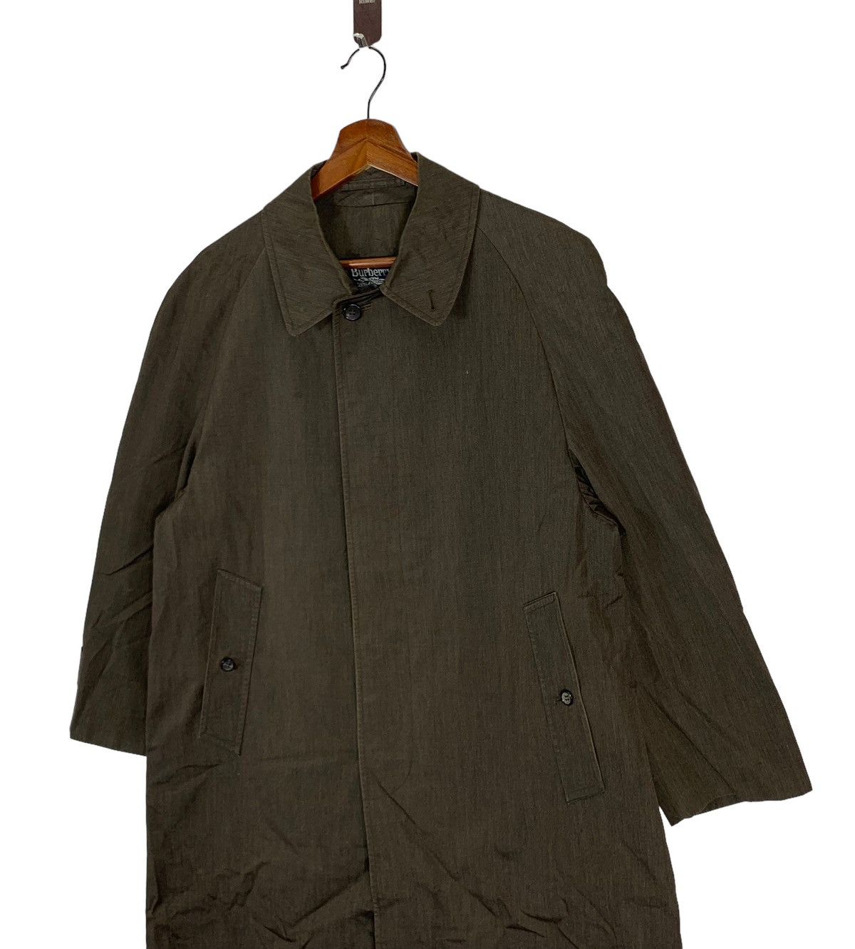 Burberry × Vintage VINTAGE BURBERRY OF LONDON OVERCOAT JACKET Size US S / EU 44-46 / 1 - 3 Thumbnail
