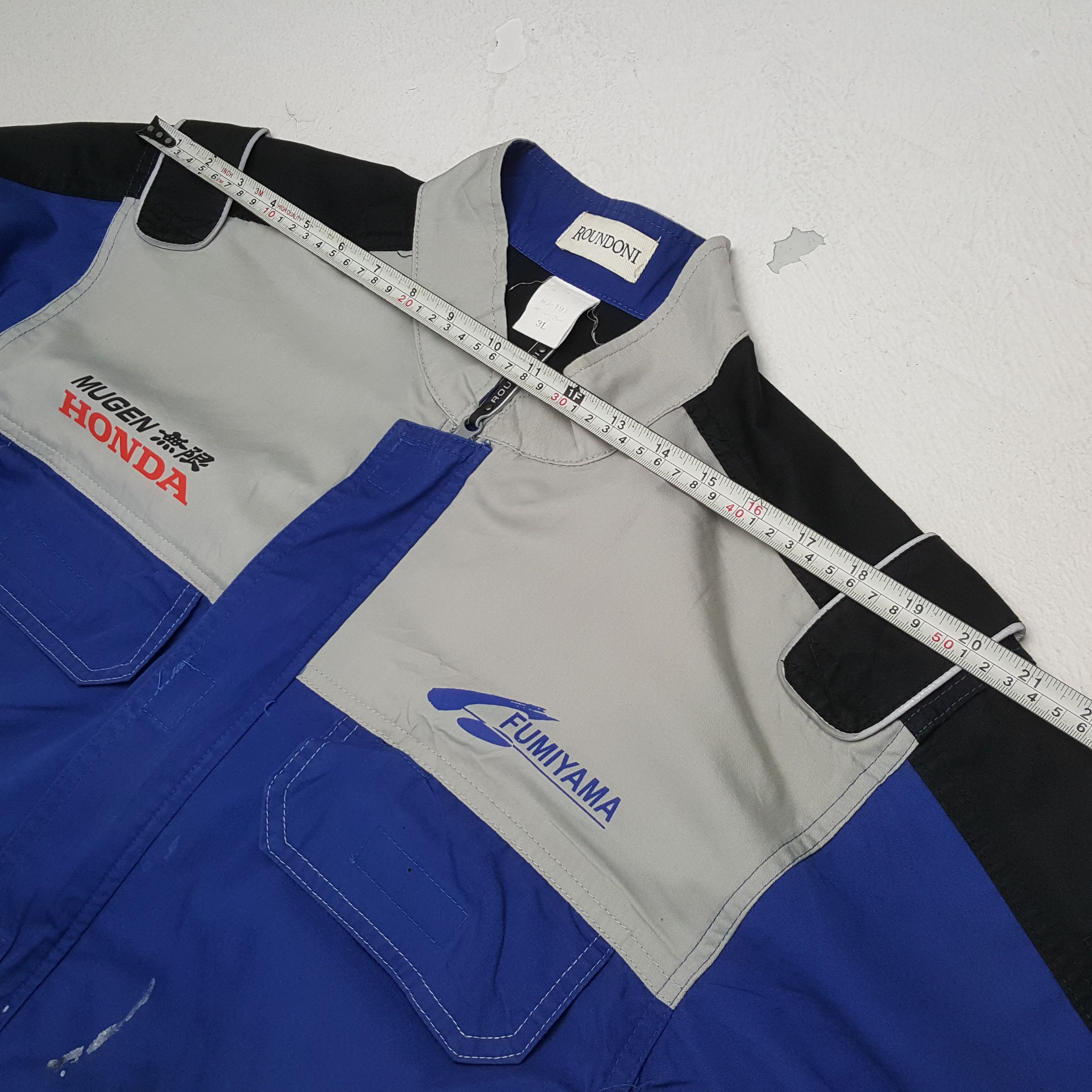 Vintage MUGEN HONDA Motorsports Custom Coverall Jacket Size US L / EU 52-54 / 3 - 9 Thumbnail