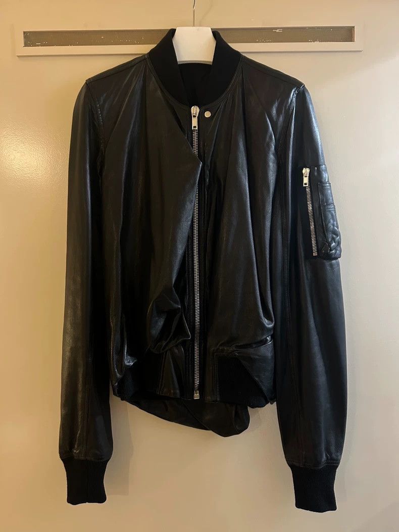 Rick Owens Rick Owens Short leather coat-2506 Size US S / EU 44-46 / 1 - 1 Thumbnail