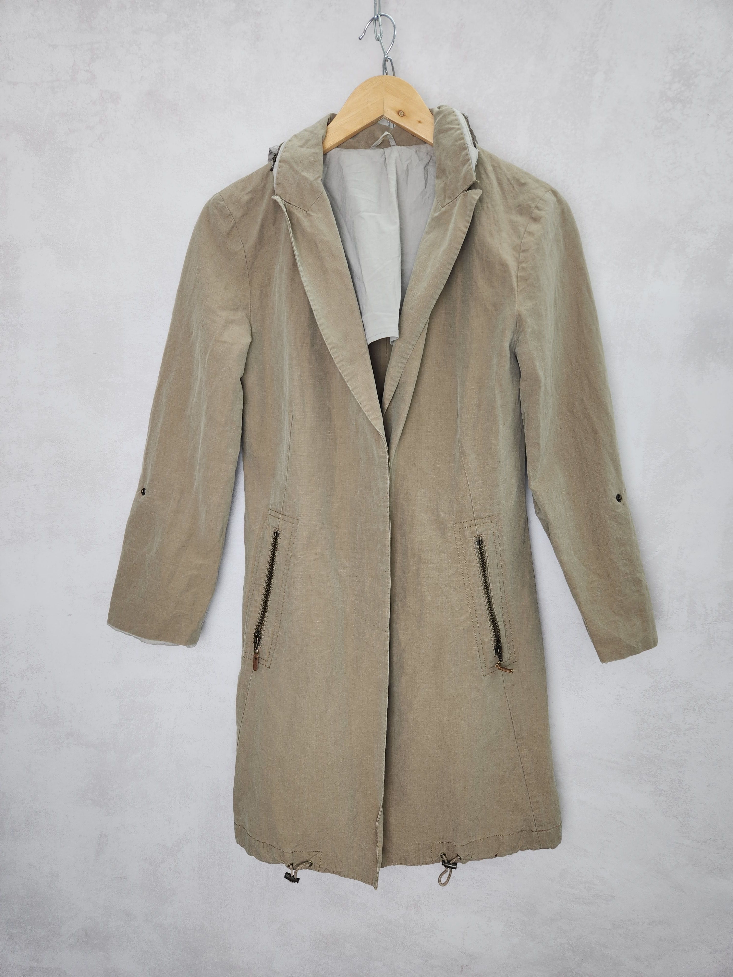 Brunello Cucinelli Brunello cucinelli cotton beige jacket button ups size L Size L / US 10 / IT 46 - 1 Thumbnail