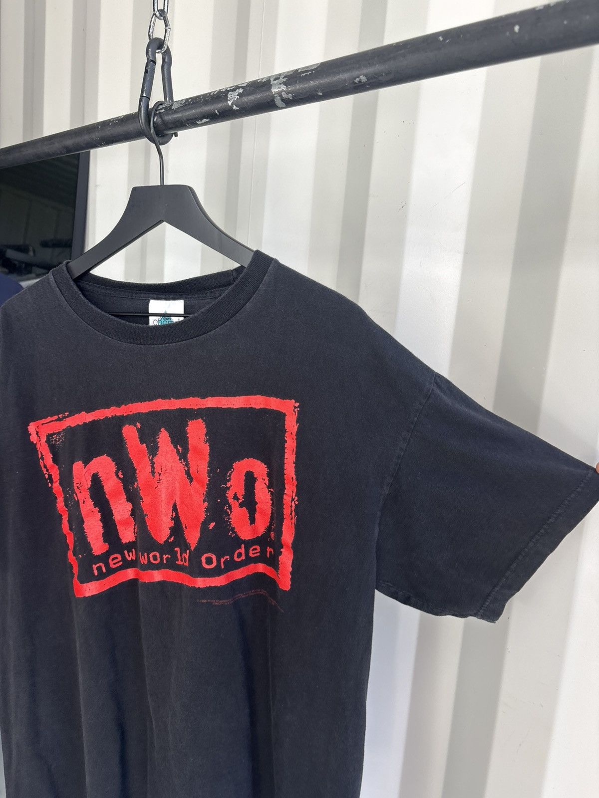 Vintage Thrashed NWO Bad Has Arrived Faded Distressed Shirt GRUNGE Size US XL / EU 56 / 4 - 2 Thumbnail