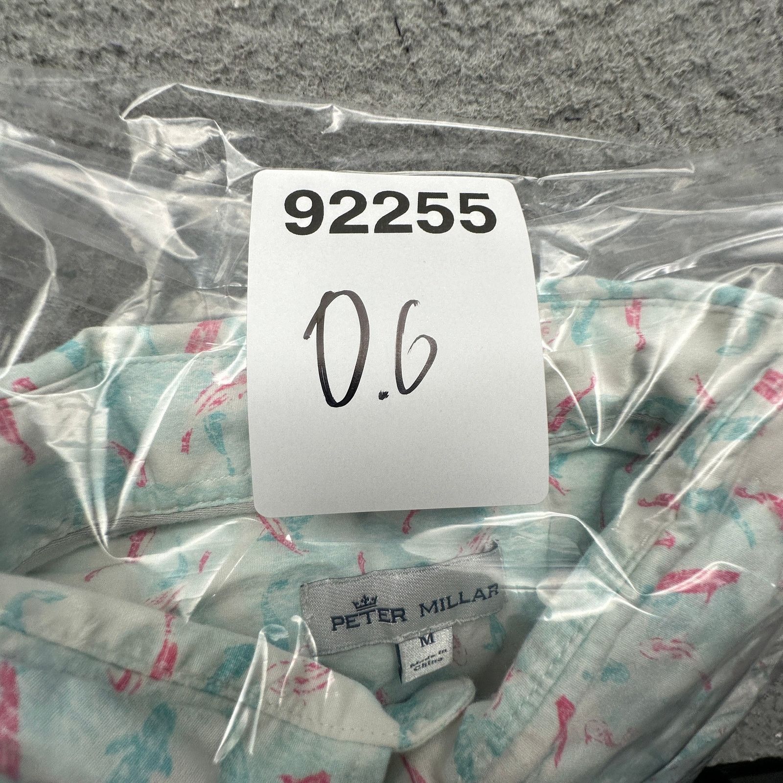 Peter Millar Peter Millar Fish Print Button Shirt Men M Blue Pink Stretch Size US M / EU 48-50 / 2 - 10 Thumbnail