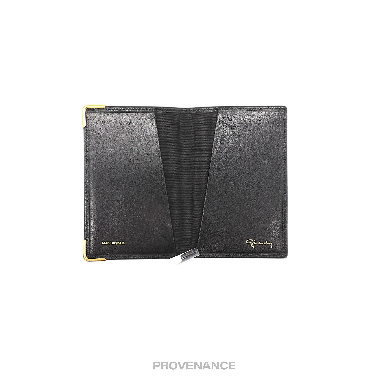 Givenchy 🔴 Givenchy 4G Logo Pocket Organizer Wallet - Black Leather Size ONE SIZE - 5 Thumbnail