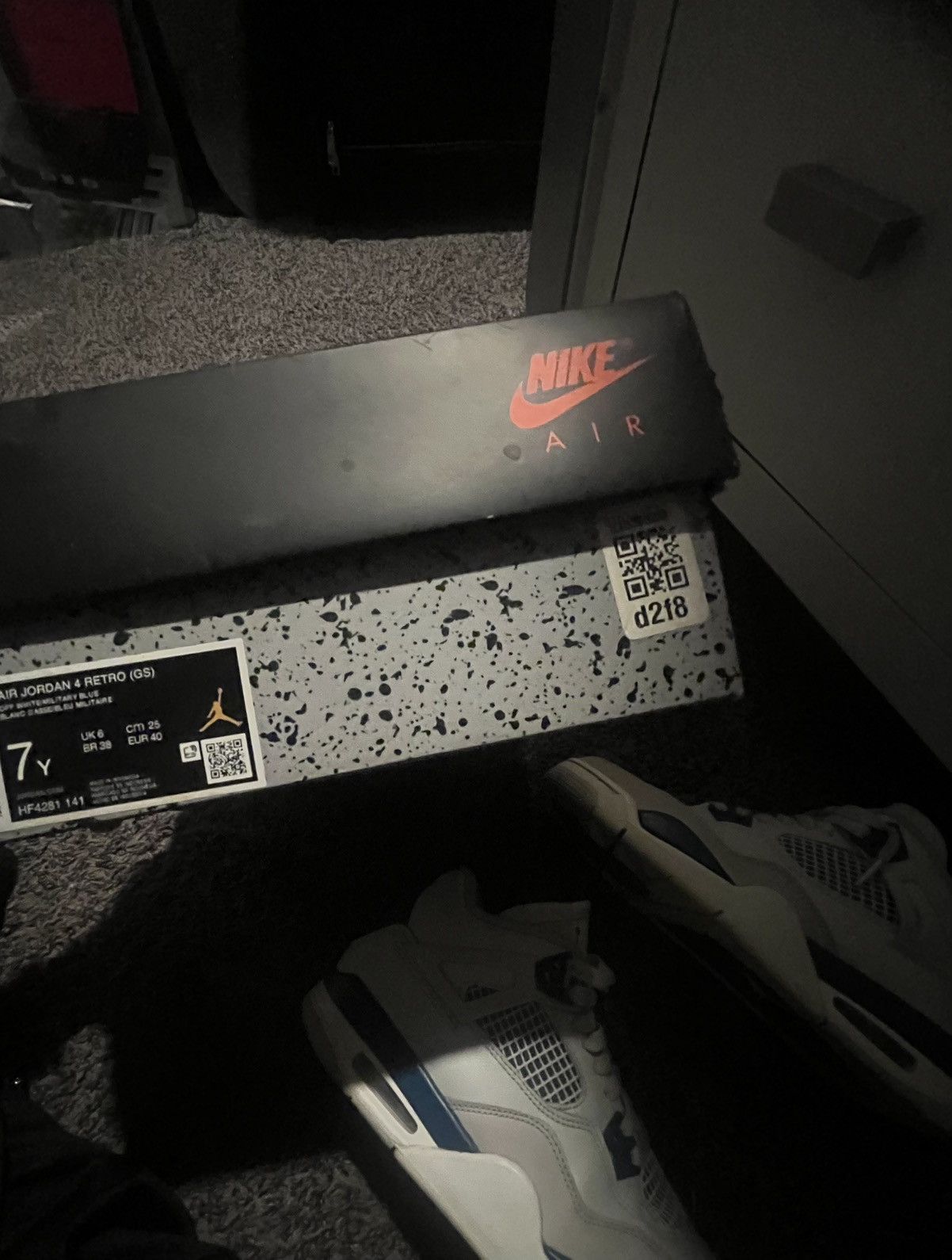Jordan Brand Jordan 4 Military Blue Size US 7 / EU 40 - 6 Thumbnail
