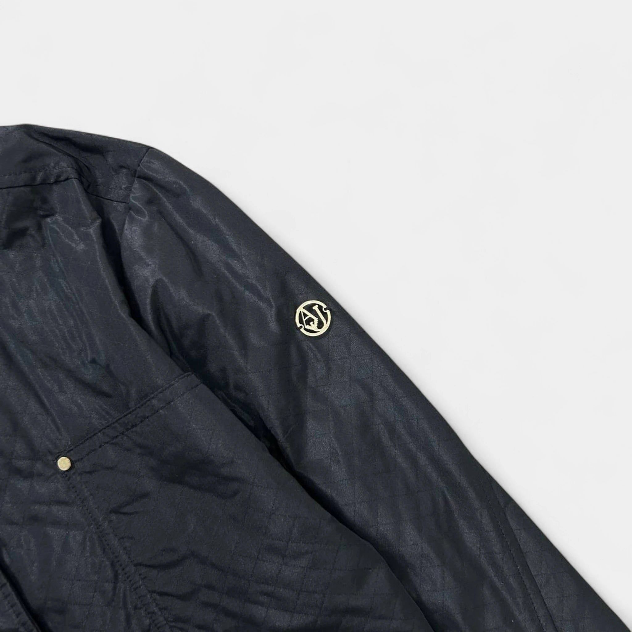 Armani Armani Jeans Black Nylon Light Jacket Size US S / EU 44-46 / 1 - 4 Thumbnail