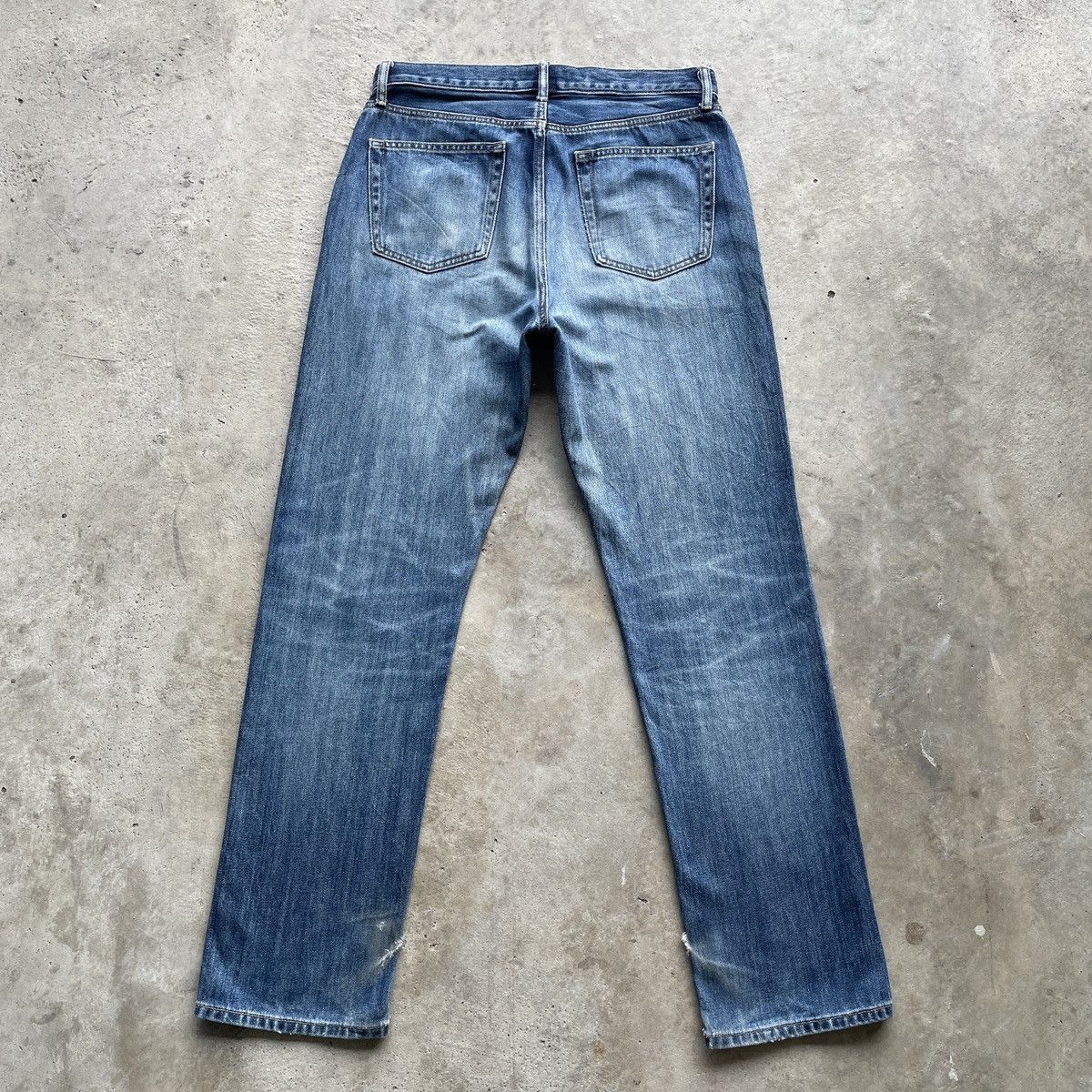 Japanese Brand Vintage Japanese Brand Faded Denim Jeans Pants W31x31.5 Size US 31 - 11 Thumbnail