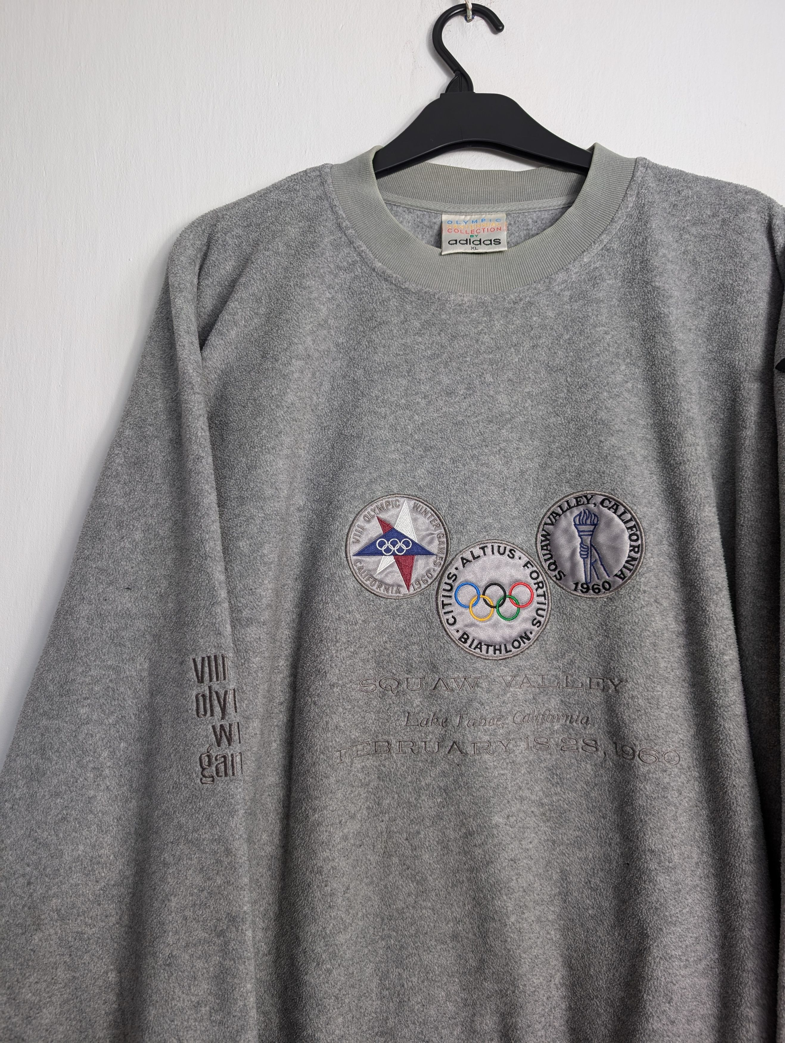 Adidas Vintage Adidas Olympic Centennial Sweatshirt Boxy Retro XL Size US XL / EU 56 / 4 - 2 Thumbnail