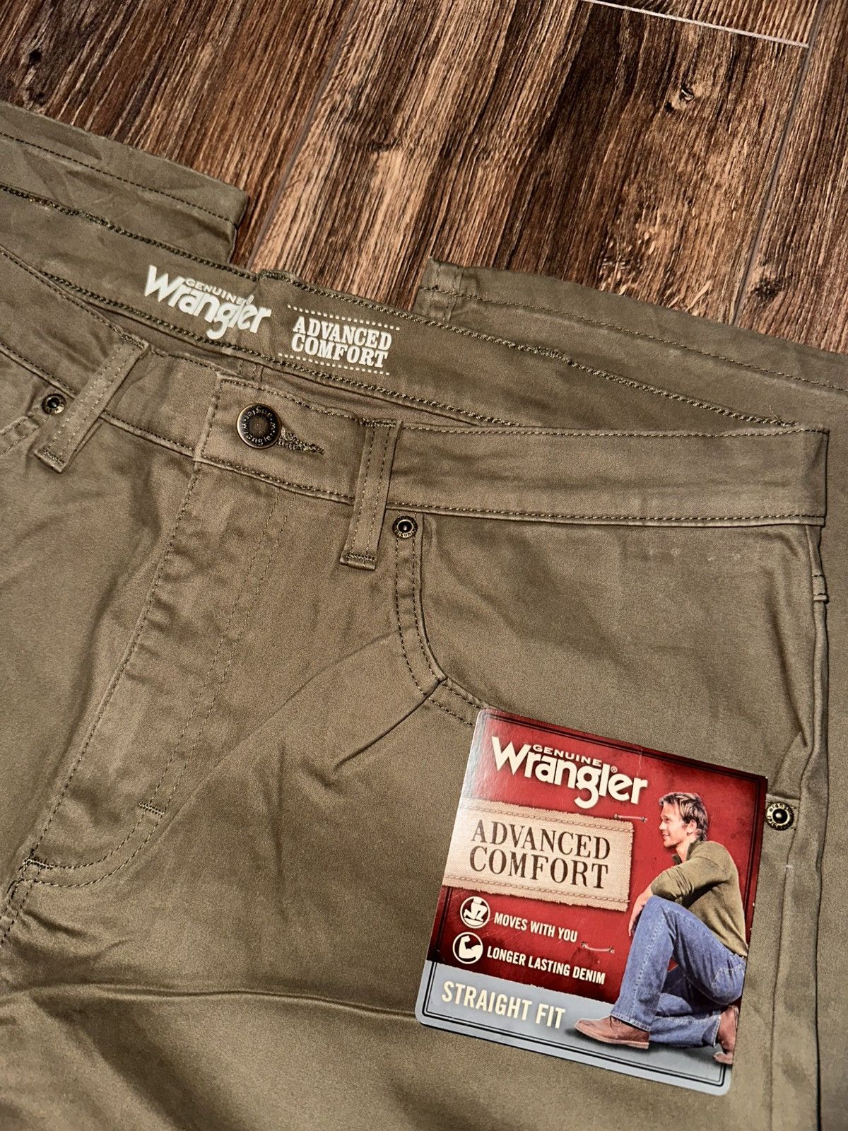 Wrangler Wrangler Mens Pants Size US 32 / EU 48 - 3 Thumbnail