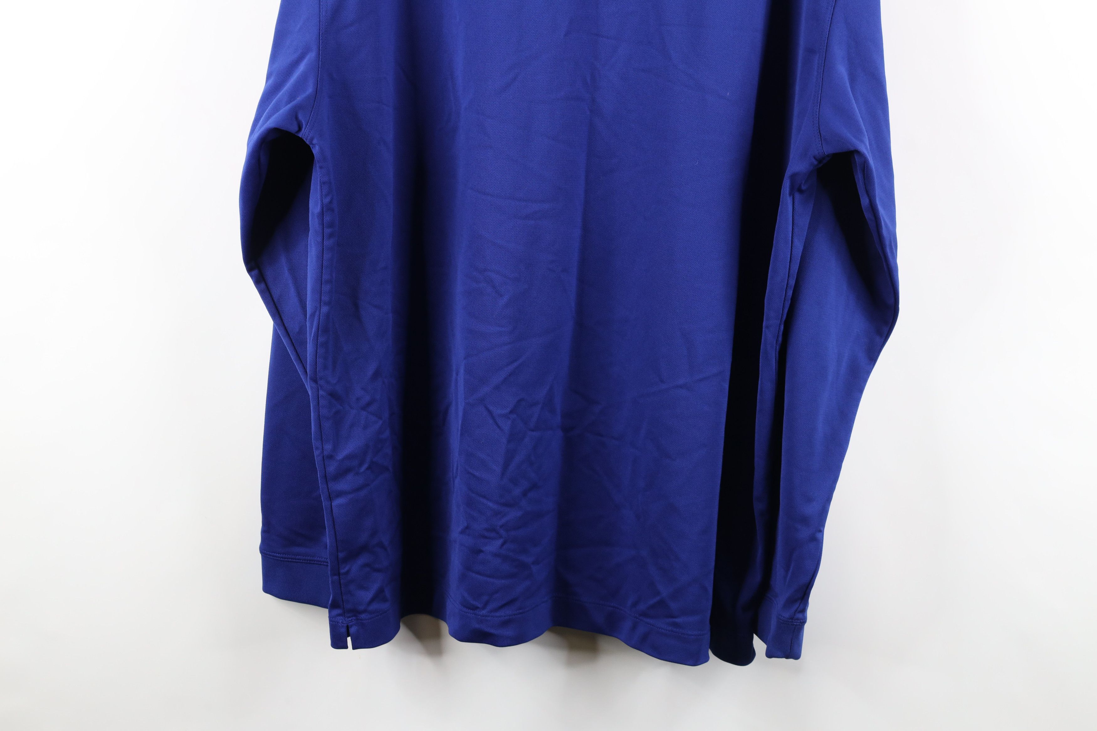 Nike × Vintage Vintage Nike Golf Mini Swoosh Mock Neck Long Sleeve T-Shirt Size US XL / EU 56 / 4 - 8 Thumbnail