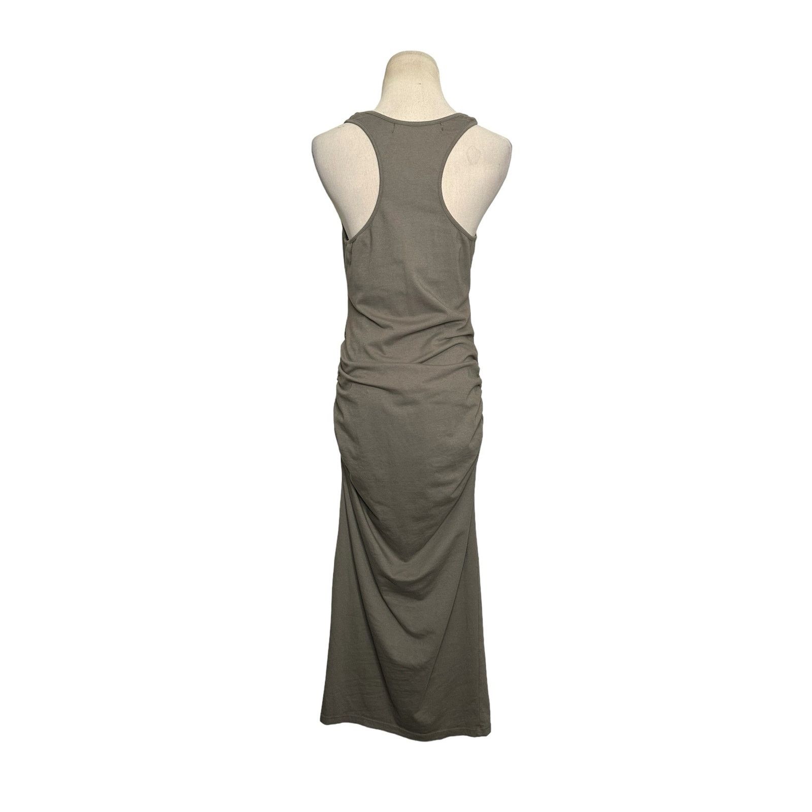 Michael Stars Michael Stars olive bodycon midi halter dress size Large Size L / US 10 / IT 46 - 11 Thumbnail