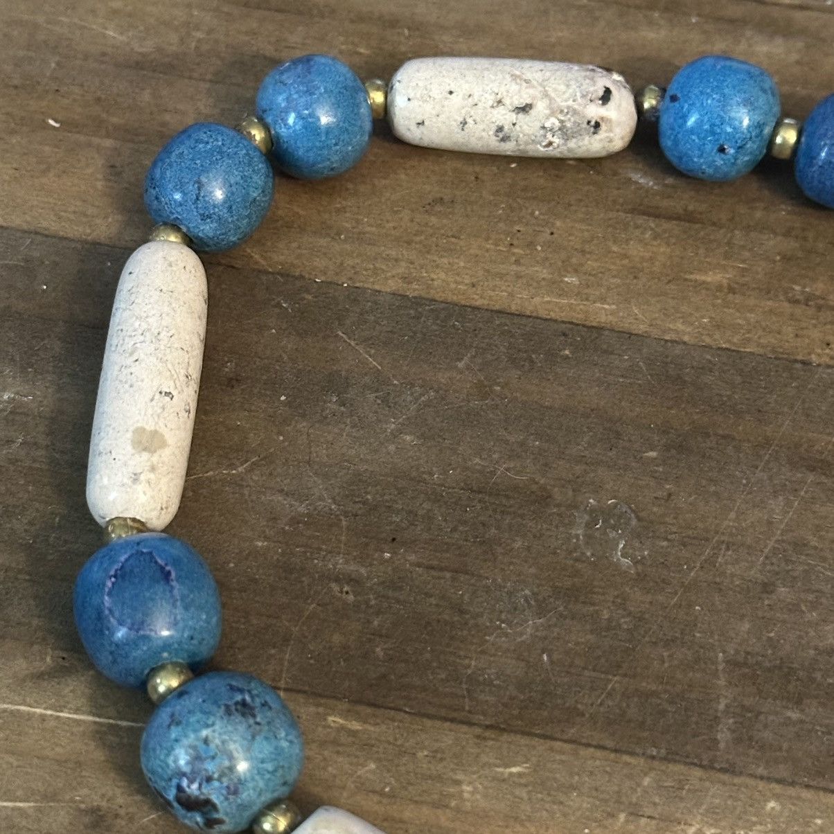 Vintage Vintage natural stone bead necklace Size ONE SIZE - 4 Thumbnail