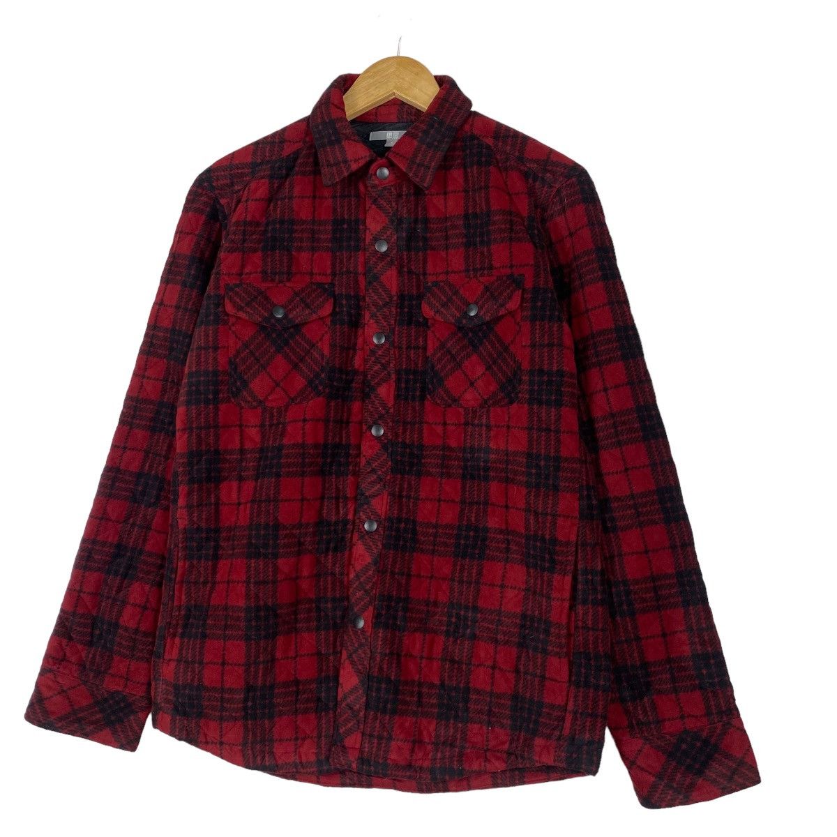 Flannel × Japanese Brand × Uniqlo Red Tartan Uniqlo Flannel warm inner Size US S / EU 44-46 / 1 - 2 Thumbnail