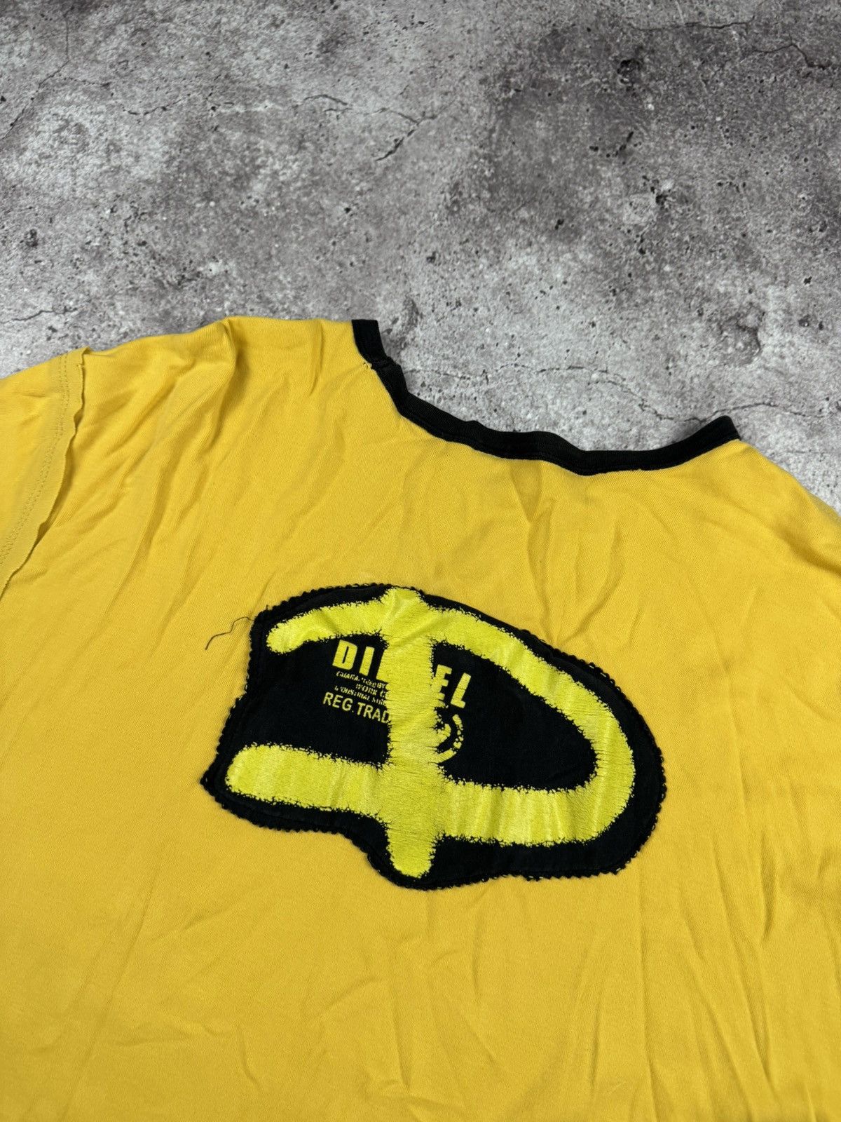 Diesel Diesel Vintage Distressed T-Shirt Big Logo Y2K Japanesse Size US L / EU 52-54 / 3 - 2 Thumbnail