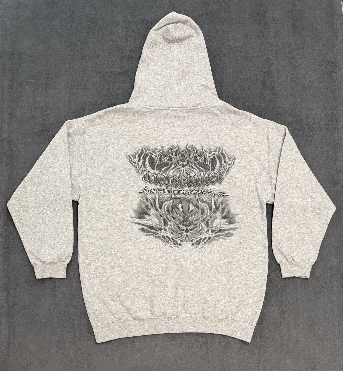 WWE Vintage 2000s WWE Undertaker ‘You’re Already Gone’ Hoodie Size US XXL / EU 58 / 5 - 8 Thumbnail