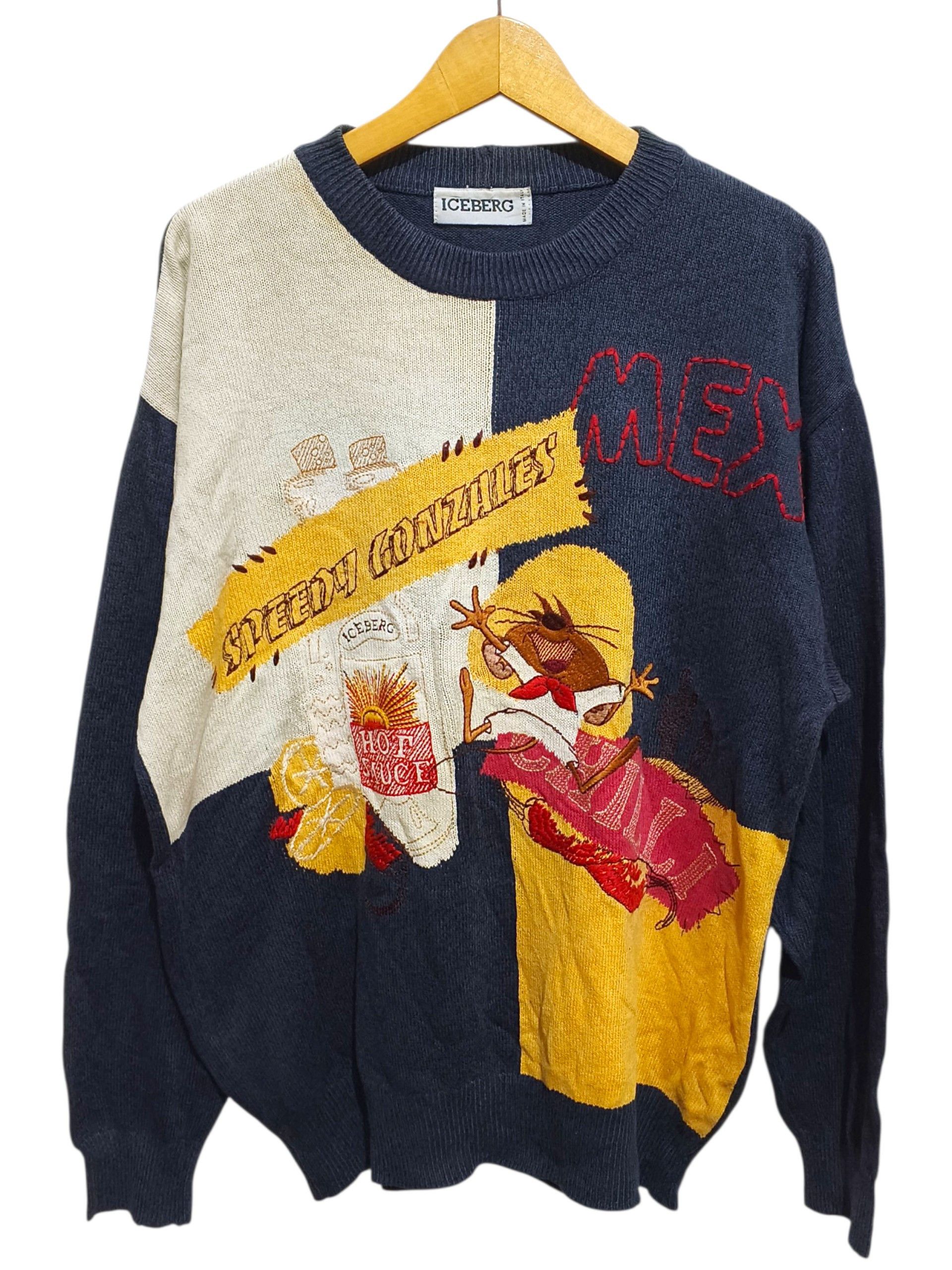 Iceberg VINTAGE ICEBERG 90S x WARNER BROS KNITWEAR Size US L / EU 52-54 / 3 - 1 Thumbnail