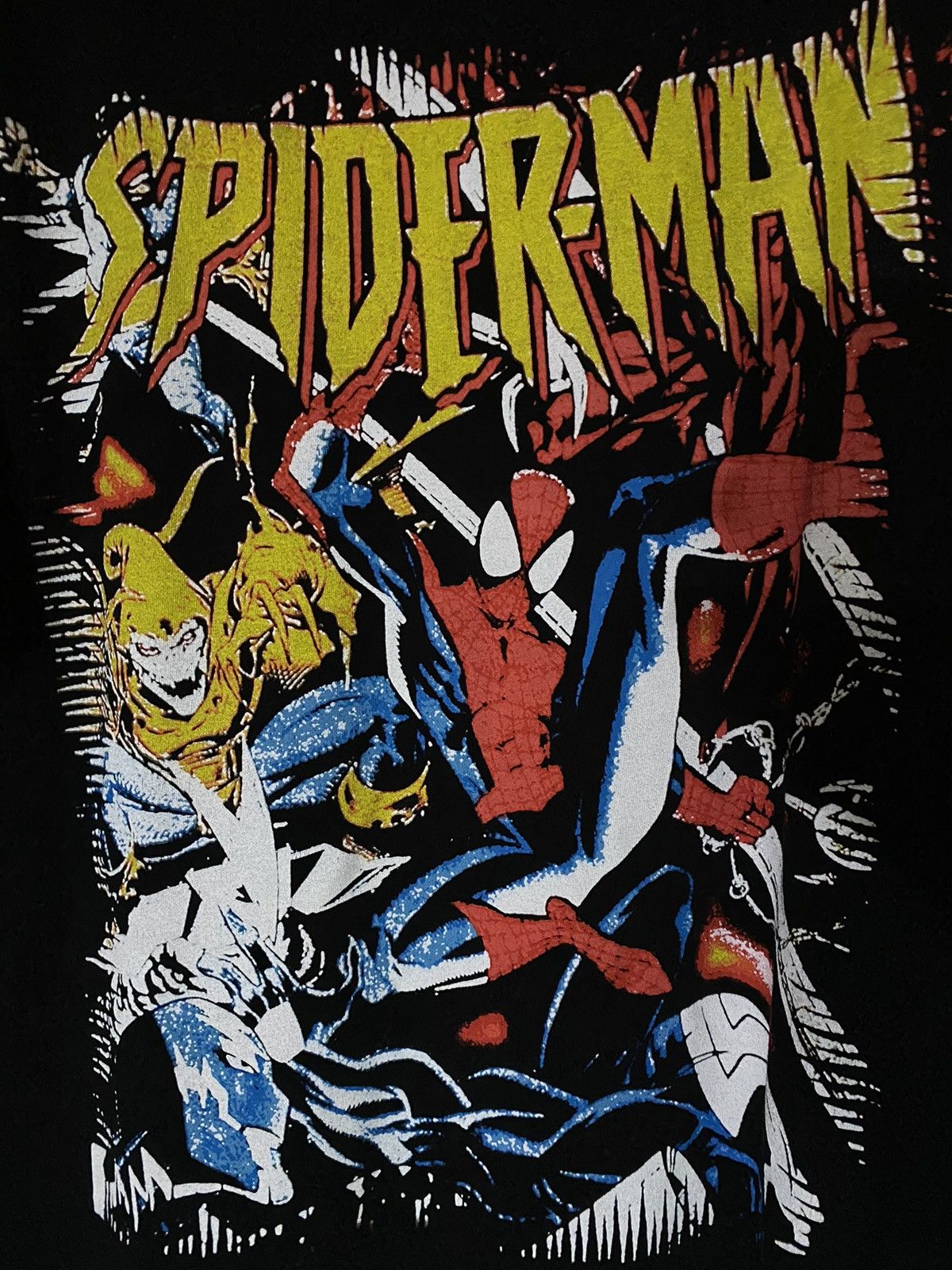 Sergio Calabasas × Vintage Sergio Calabasas Spiderman Shirt Size US L / EU 52-54 / 3 - 2 Thumbnail