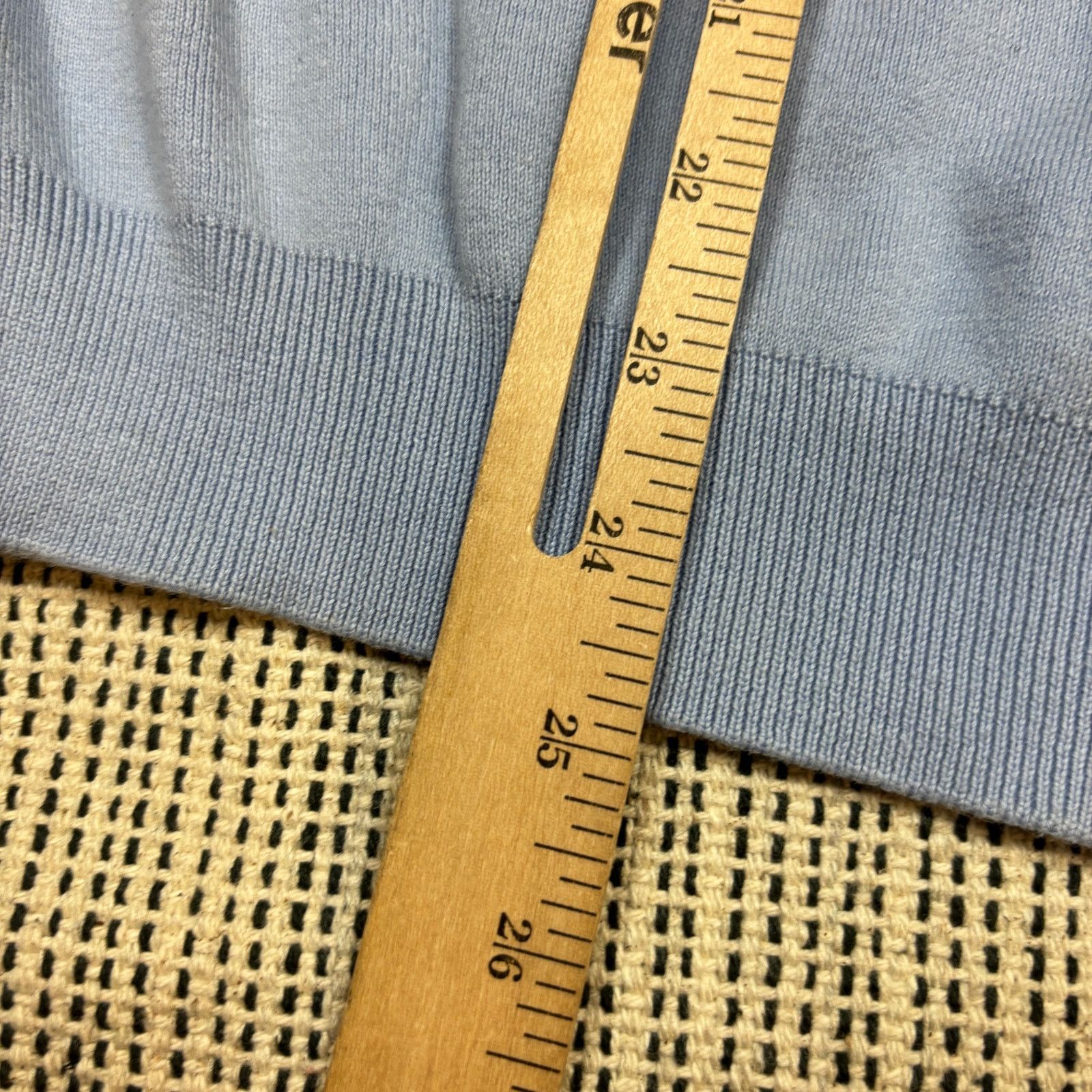 Polo Ralph Lauren × Vintage Vintage Polo Ralph Lauren Pima V Neck Sweater Men's Small Size US S / EU 44-46 / 1 - 6 Thumbnail