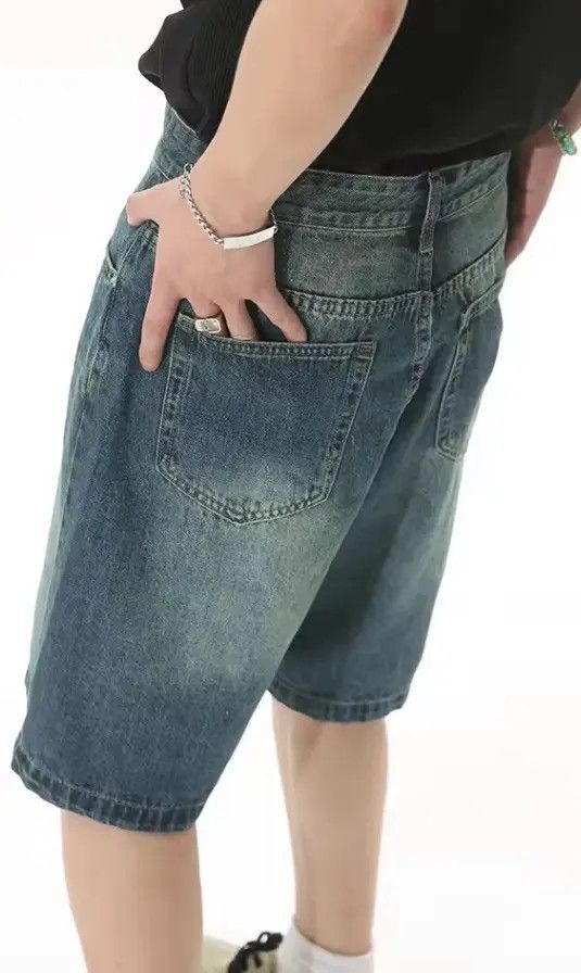 Jean Hamaoka x Katou Washed Y2k Shorts jeans Denim Size US 31 - 5 Thumbnail