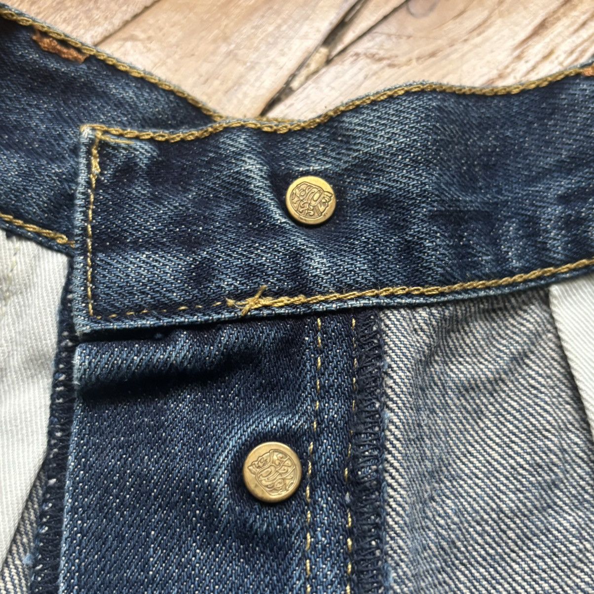 Eat Dust Vintage Japanese Eat Dust 673 Selvedge Denim Jeans Grunge Size US 30 / EU 46 - 8 Thumbnail